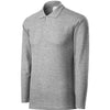 Classic Polo shirt men's - long sleeve - 221 - Gray