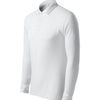 Classic Polo shirt men's - long sleeve - 221 - White