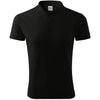 Solvante - Polo shirt men's 65% cotton 35% polyester FREE - F03 - Black