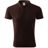 Classic Polo shirt men's (Cotton, Polyester) - 203 - Cofee