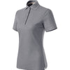 PREMIUM Polo shirt women's Organic cotton - 235 - antique silver