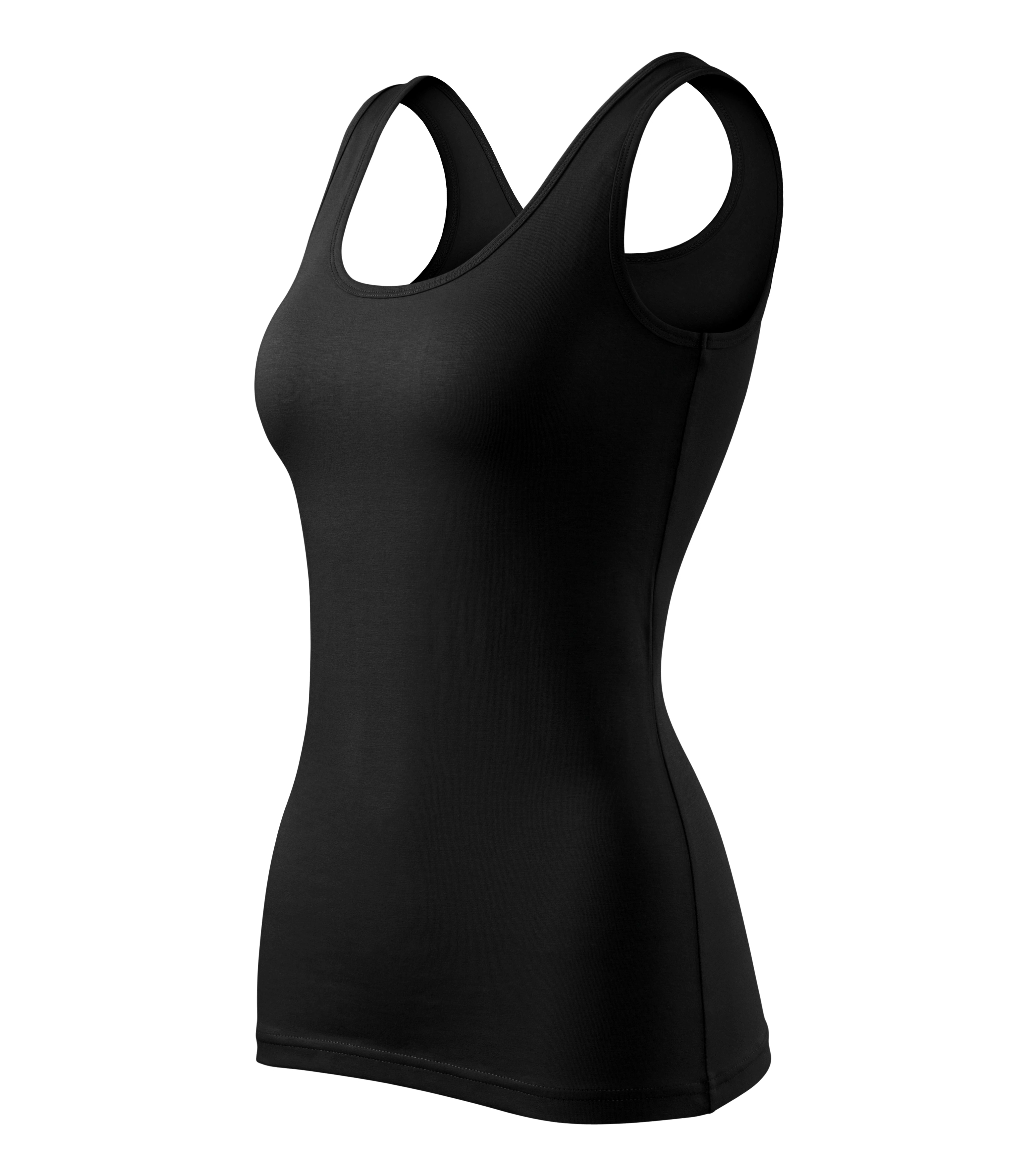 Aura Mist - Top women's 95% cotton 5% elastane - 136, black, size XS