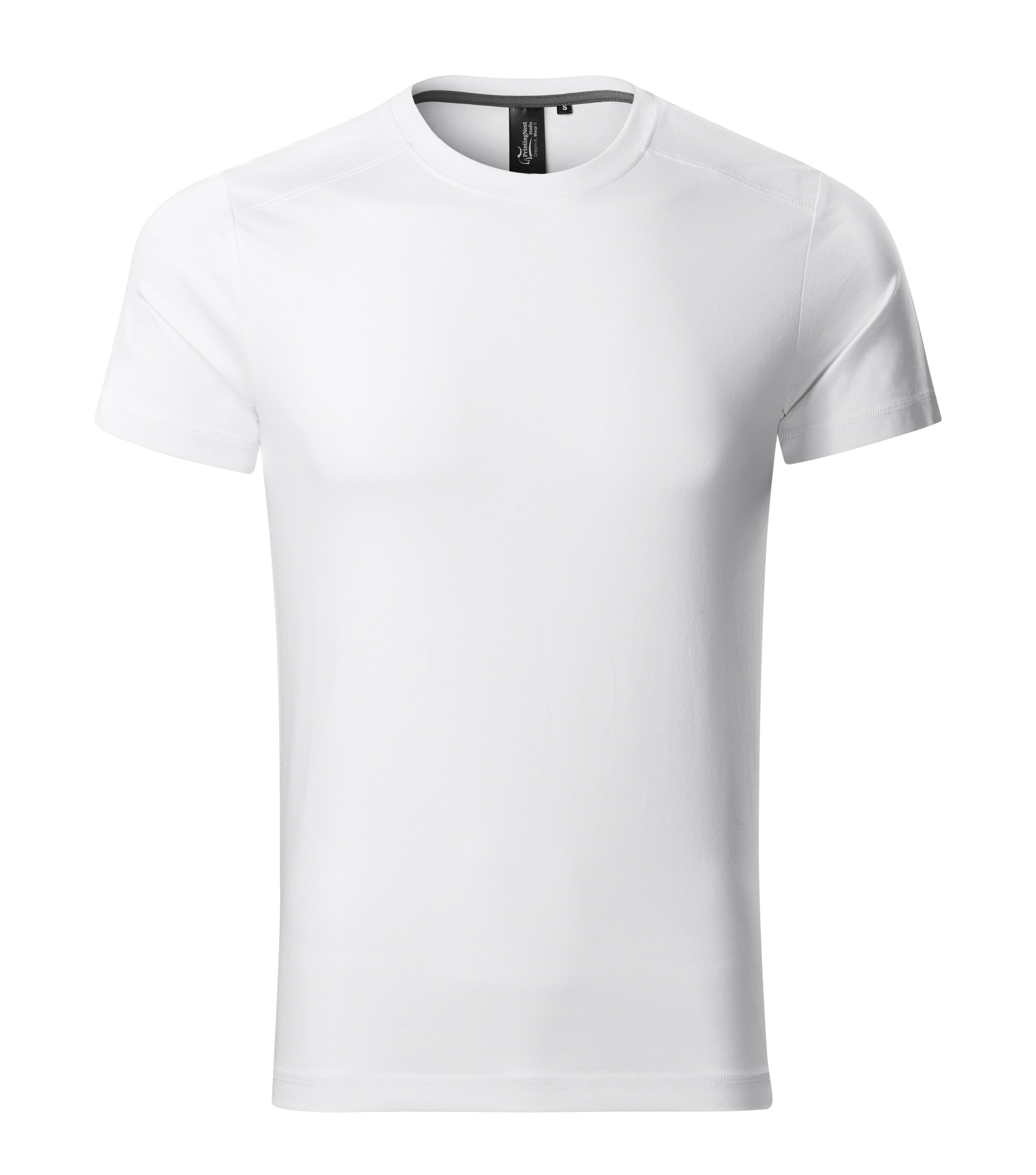 Steelwave - Maglietta da uomo 95% cotone 5% elastan - 150, bianco, taglia S