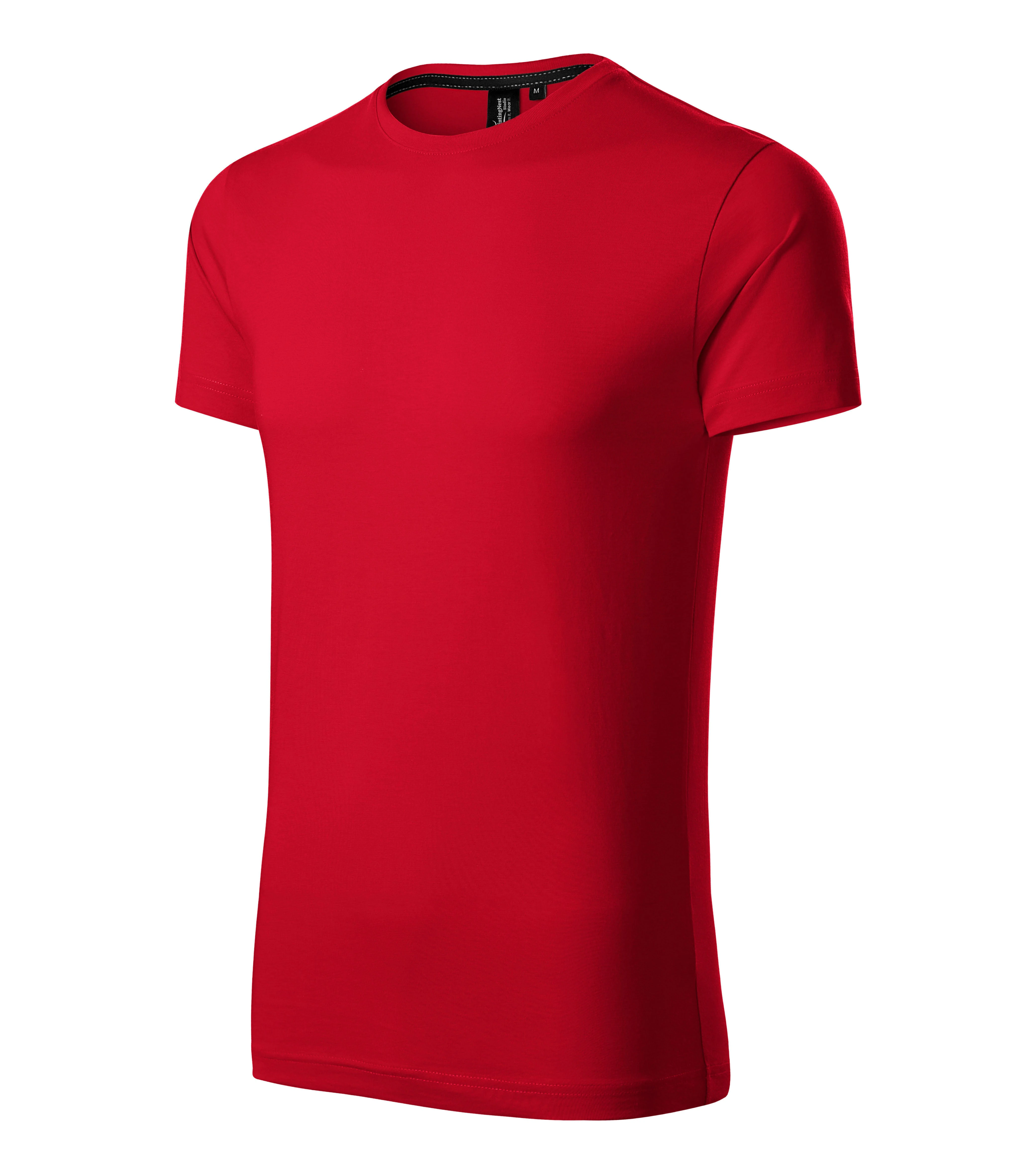 Slate Line - Maglietta da uomo 100% cotone SUPIMA - 153, rosso formula, taglia S