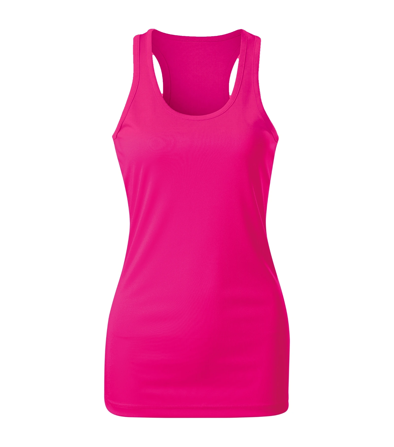 Ember Vista - Top women's 100% polyester - 167, neon pink, size XS