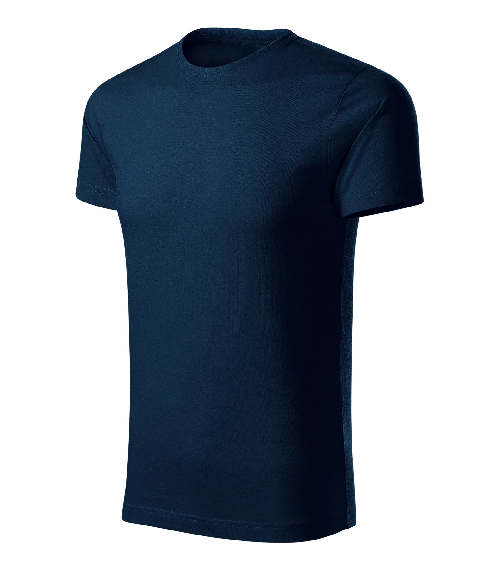 Solace Path - T-shirt men's 100% organic cotton GOTS - 171, navy blue, size S