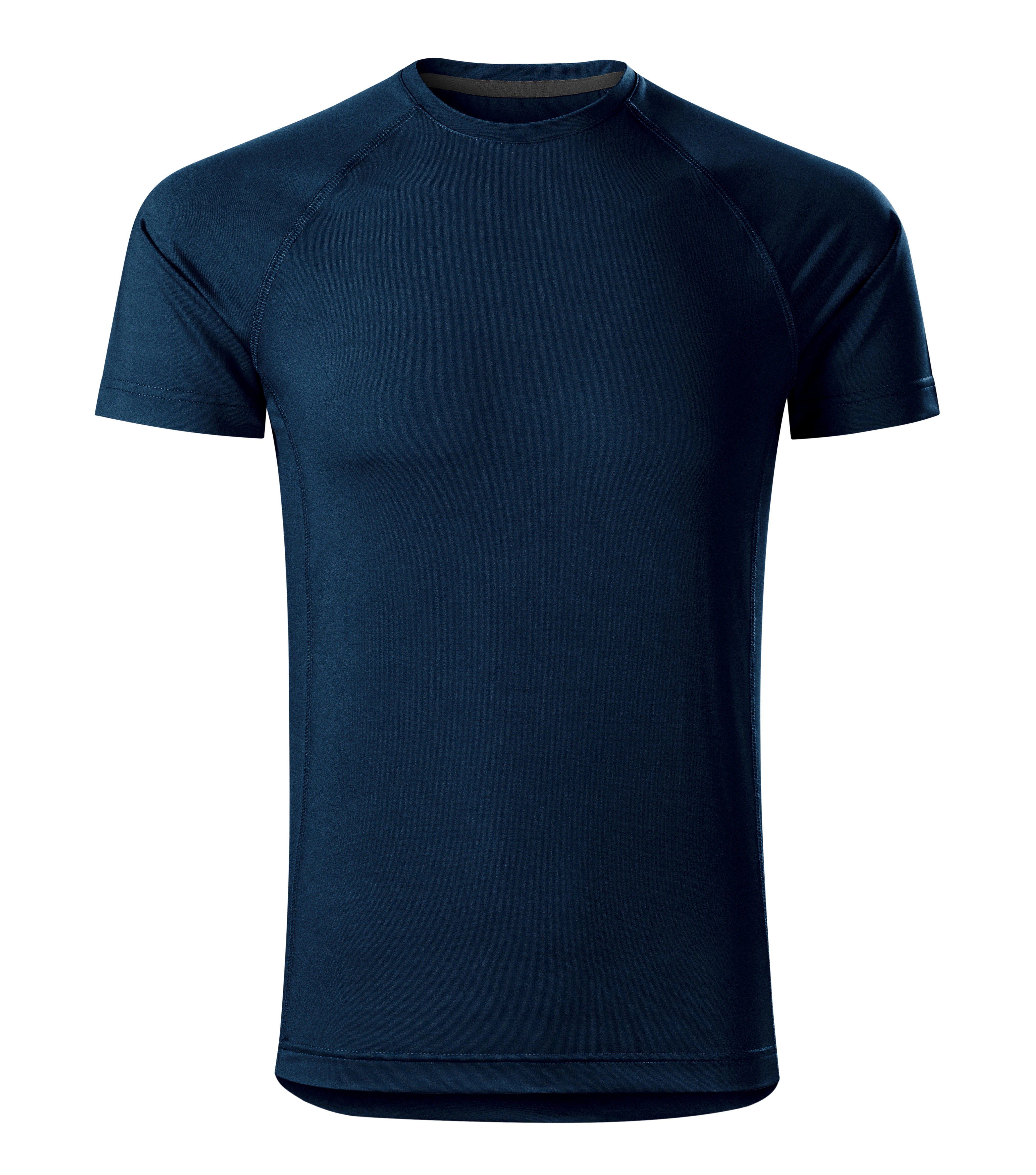 Titan Loom - T-shirt men's 95% polyester 5% elastane - 175, navy blue, size S