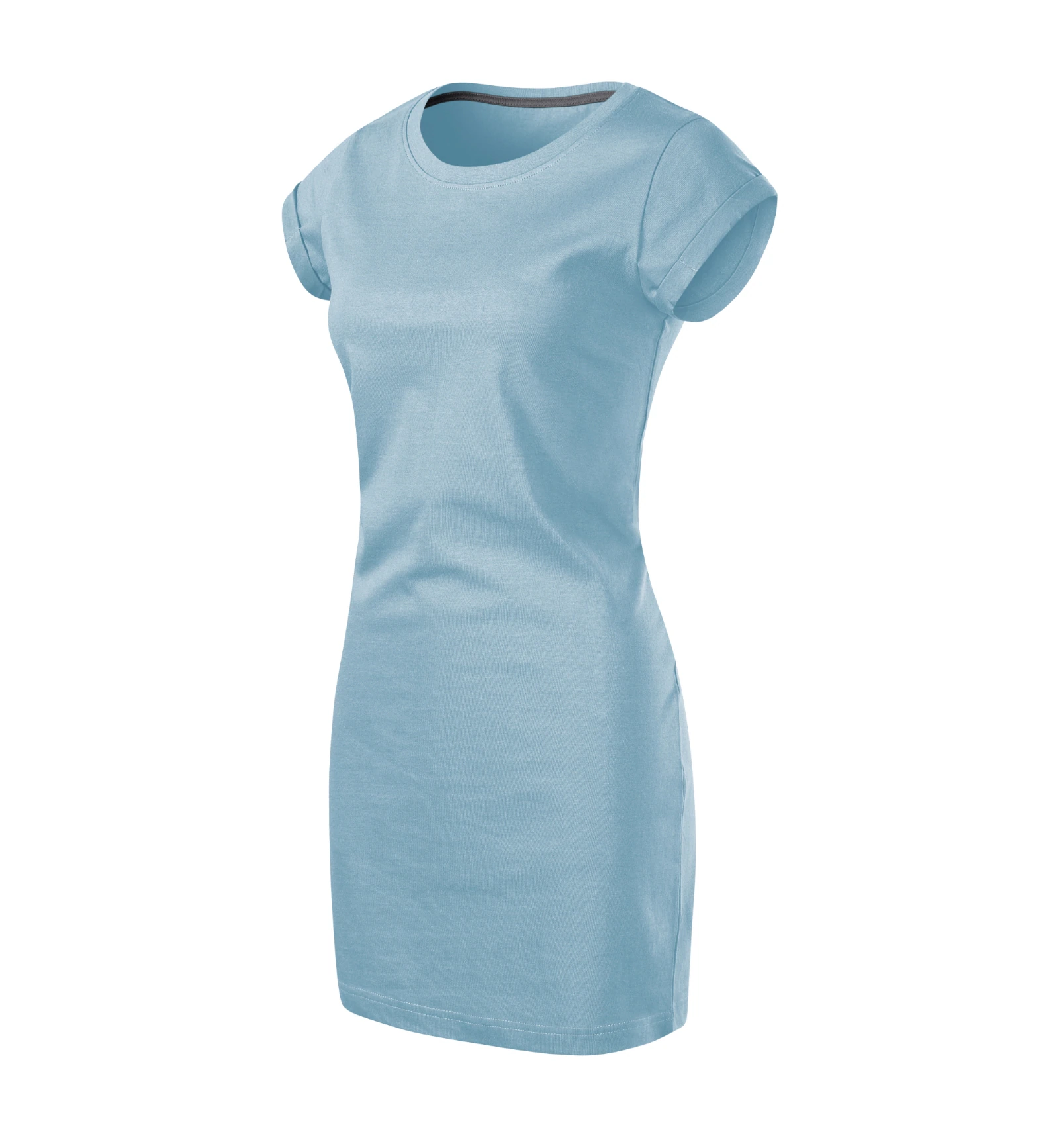 Vale Ridge - Dress women's 100% cotton - 178, sky blue, size L