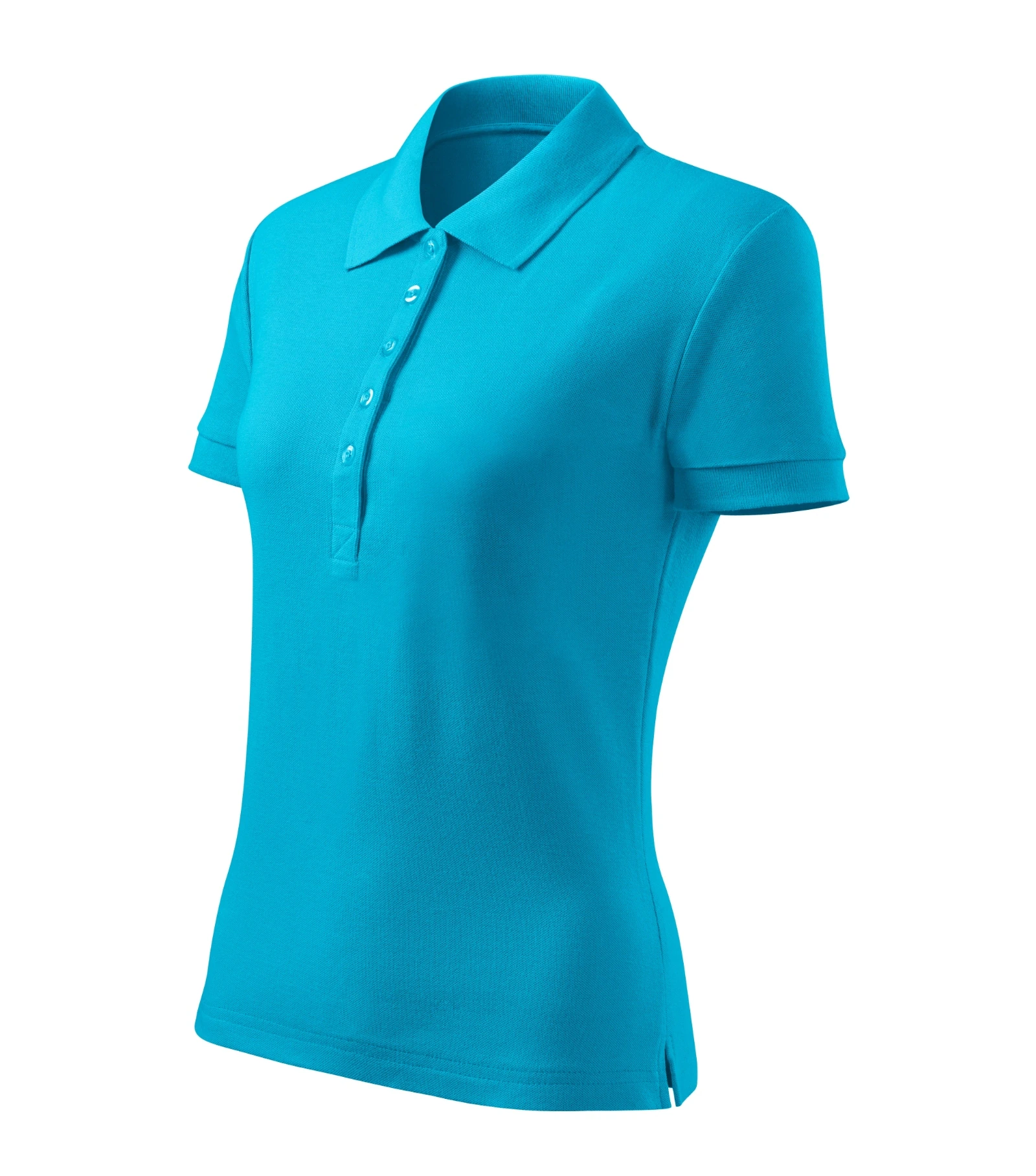 Beacon Pulse - Polo da donna 100% cotone - 216, blu atollo, taglia XS