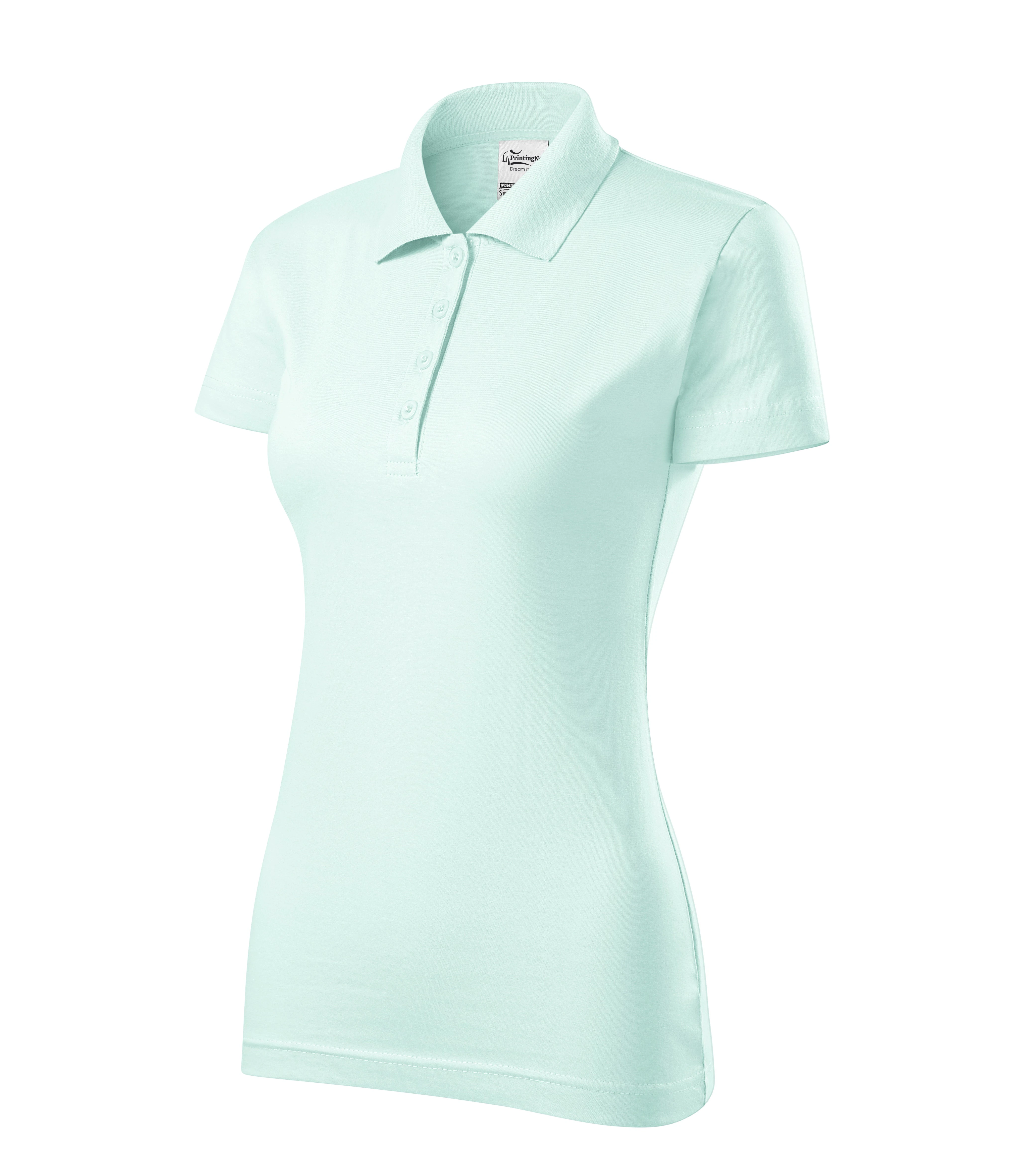 LyraBloom - Polo shirt women's 100% cotton - 223, frost, size XS
