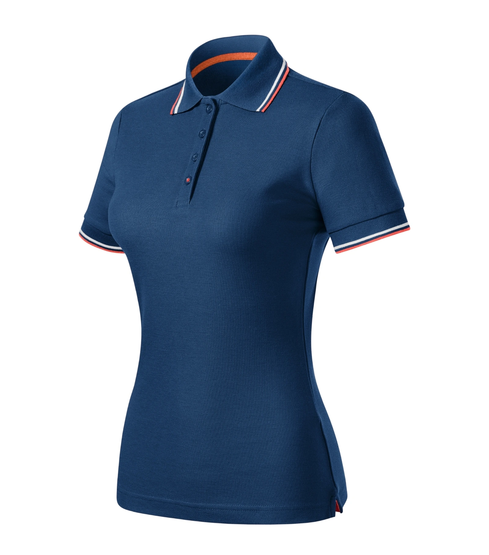 Alder Arc - Polo Shirt women's 65% cotton, 35% polyester - 233, midnight blue, size S