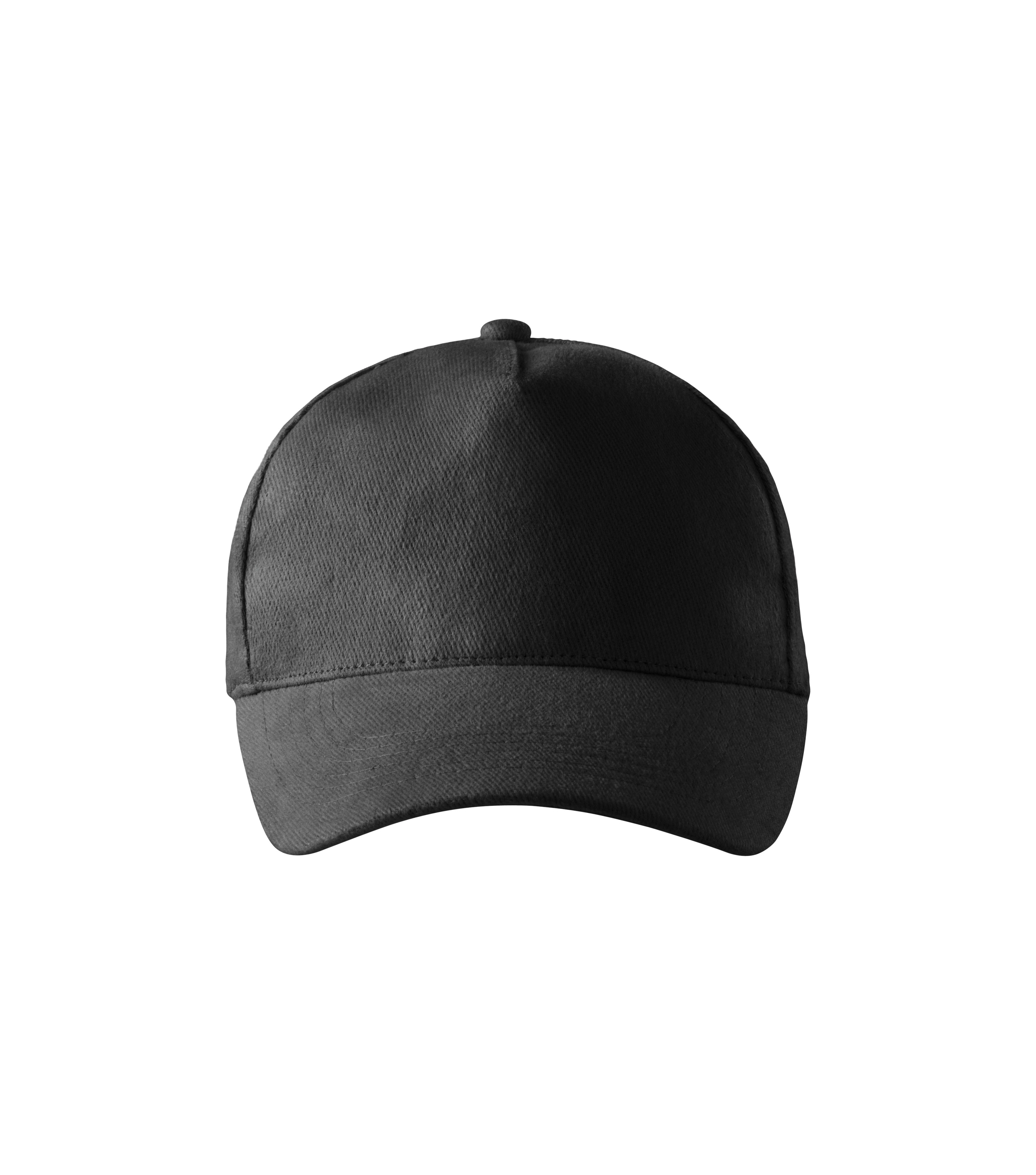 Cap unisex adjustable 100% cotton - 307, black, size
