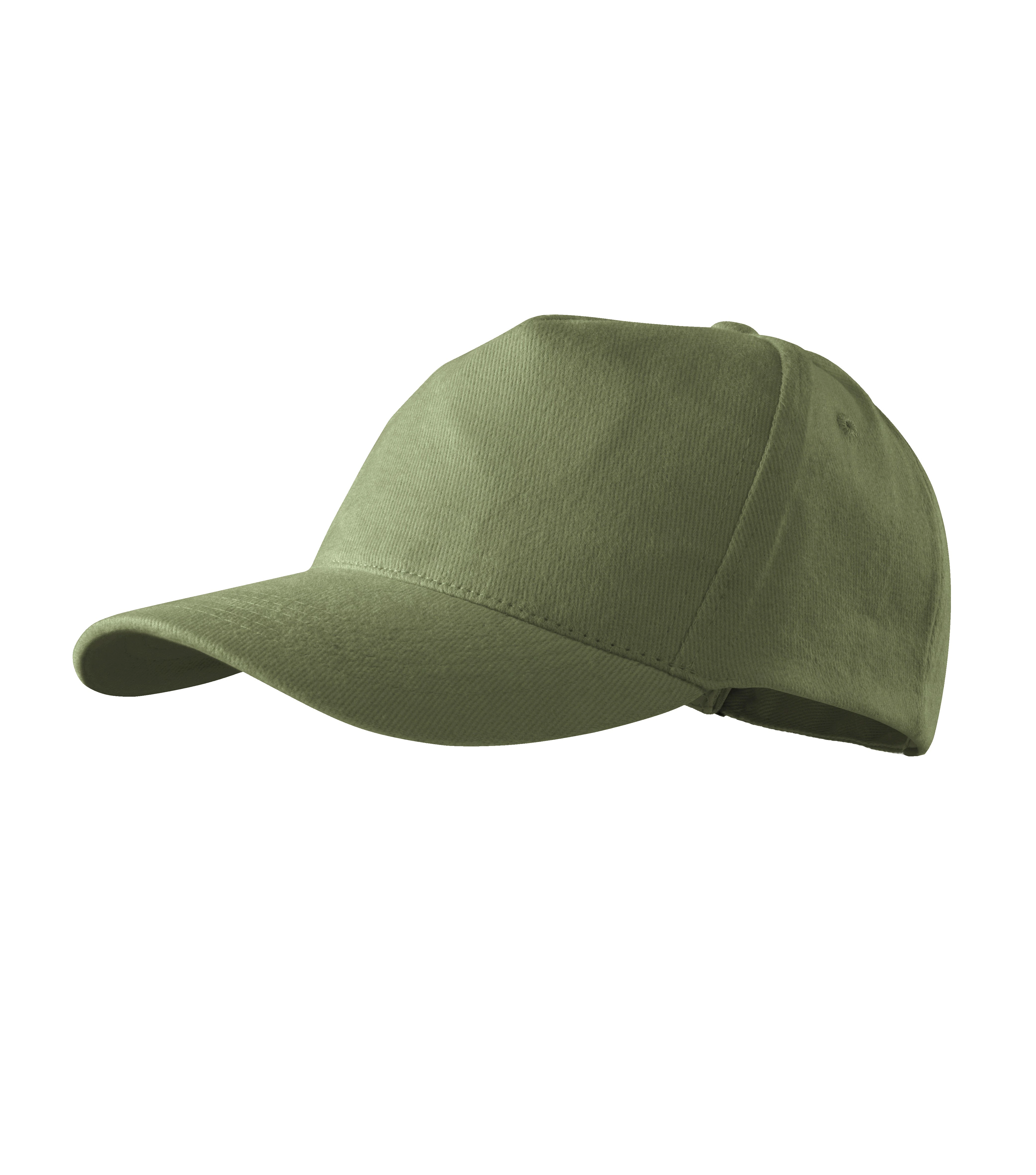 Czapka unisex adjustable 100% bawełna - 307, khaki, rozmiar