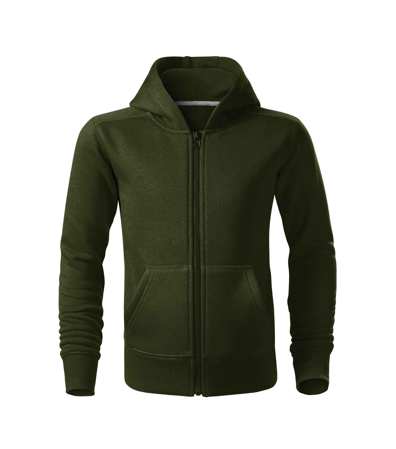 Verdant Crest - Sweatshirt kids 65% cotton, 35% polyester - 412, military, size 158 cm/12 years