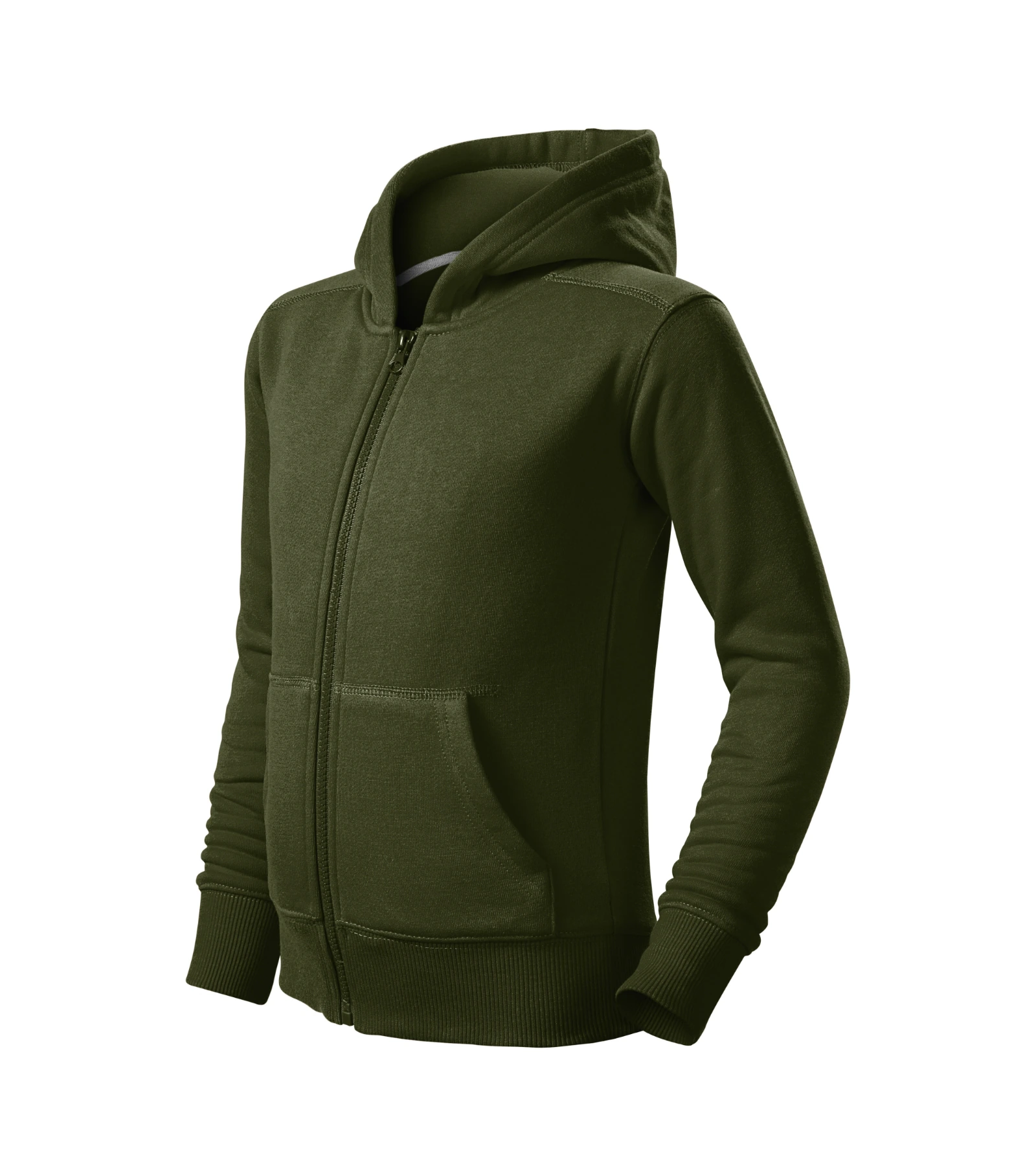 Verdant Crest - Sweatshirt kids 65% cotton, 35% polyester - 412, military, size 158 cm/12 years