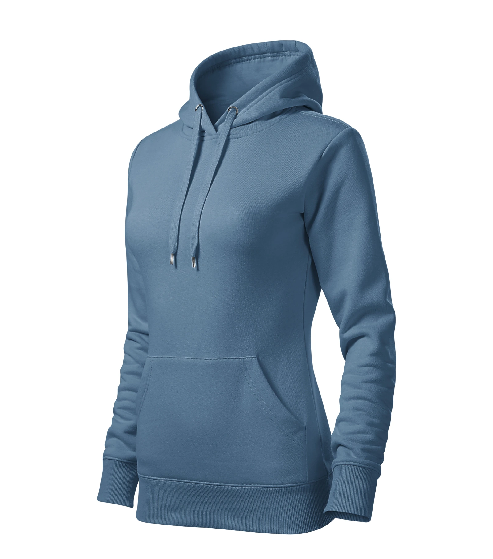 Terra Field - Sweatshirt women's 65% cotton, 35% polyester - 414, denim, size XS
