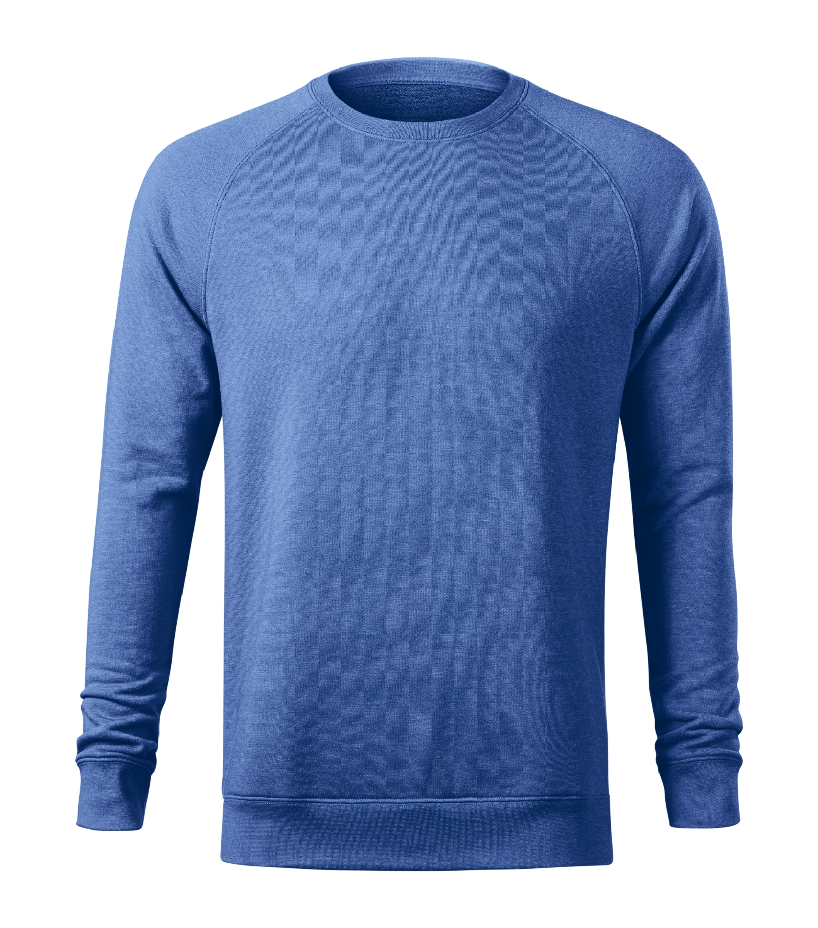 Delta Forge - Mikina pánske 65% polyester, 35% bavlna - 415, modrá melír, veľkosť S