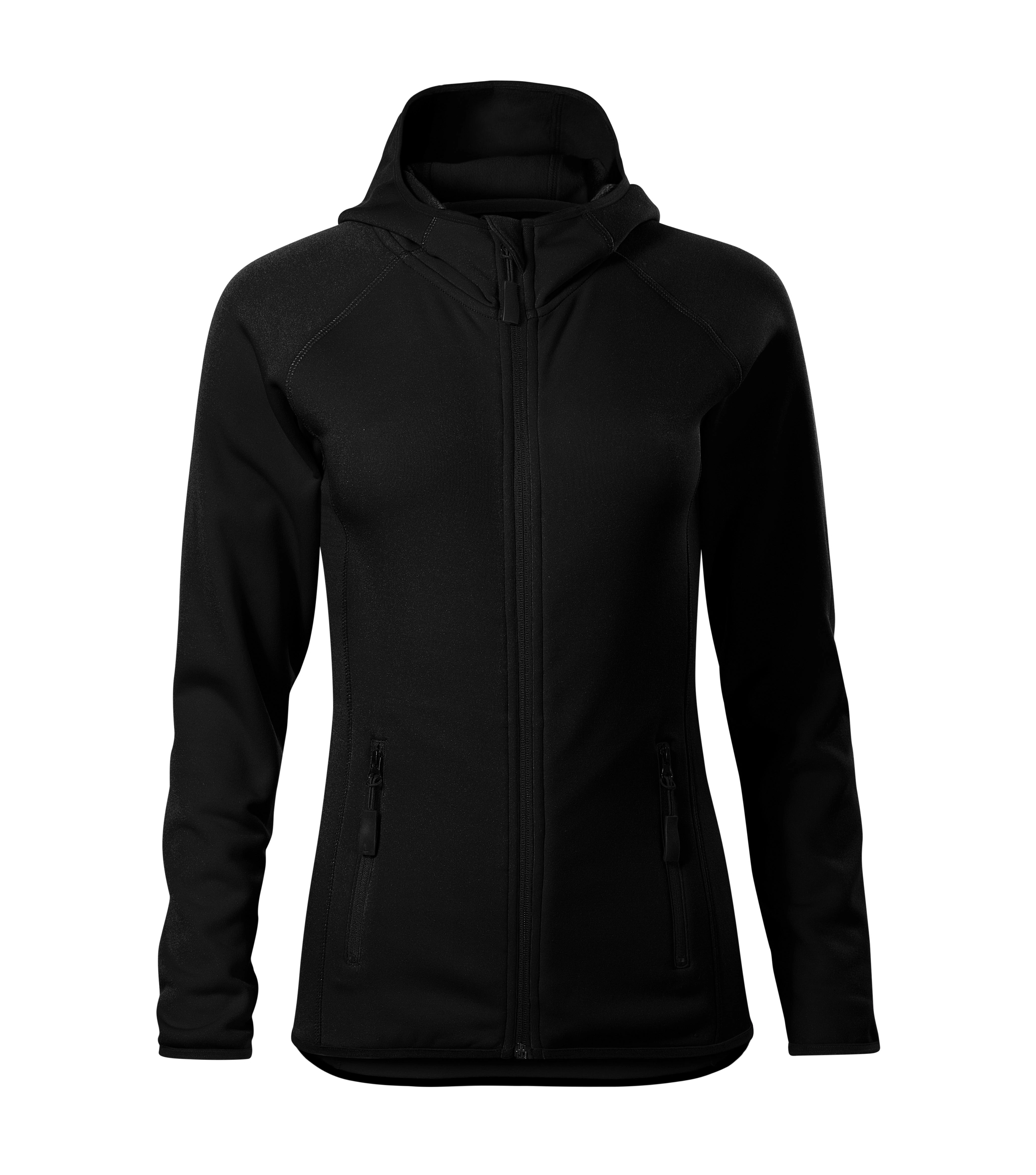 Vespera - Stretche fleece women's 95% polyester 5% elastane - 418, black, size XS