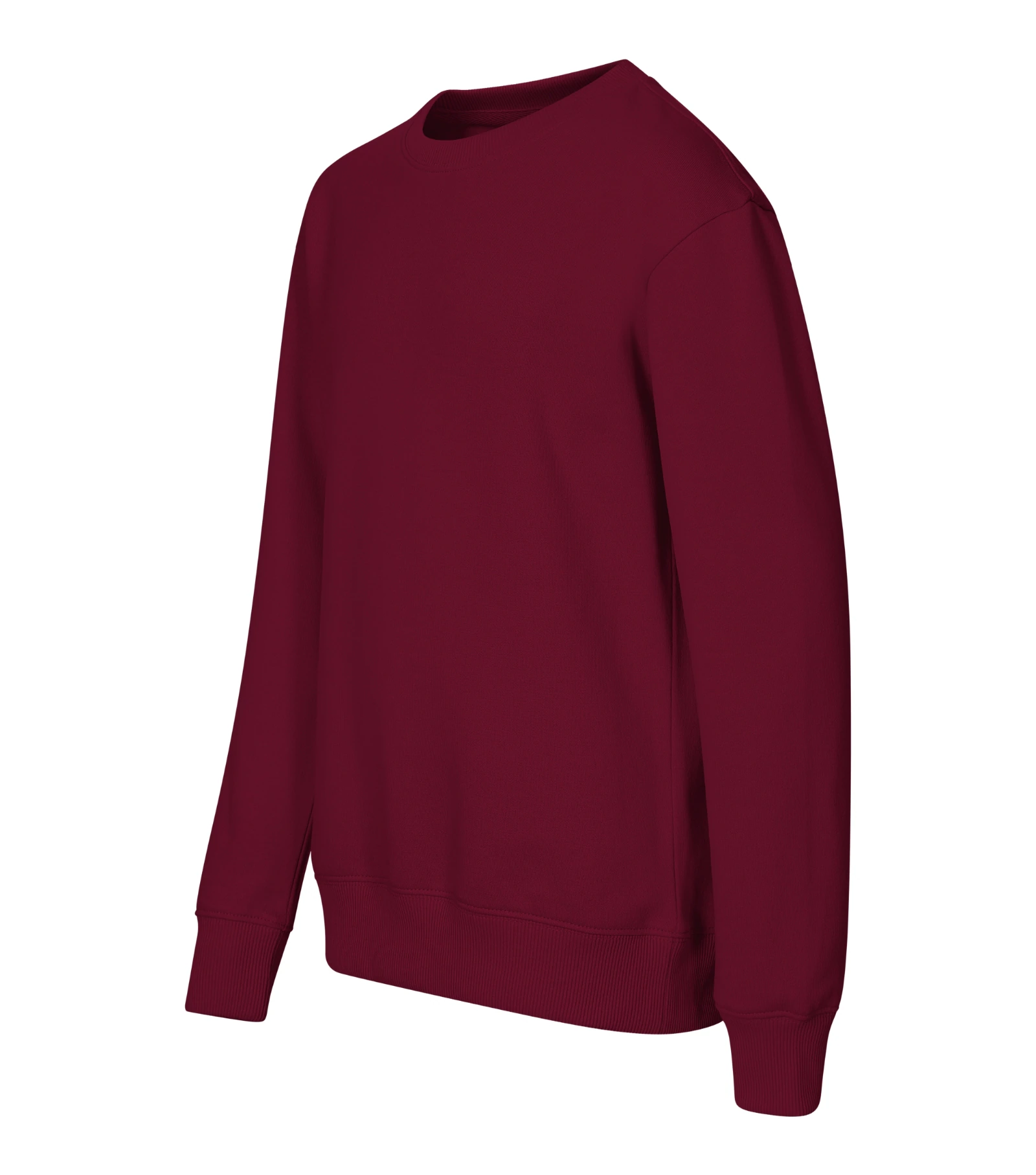 Delta Avenue - Sweatshirt kids 60% cotton, 40% polyester - 427, garnet, size 158 cm/12 years