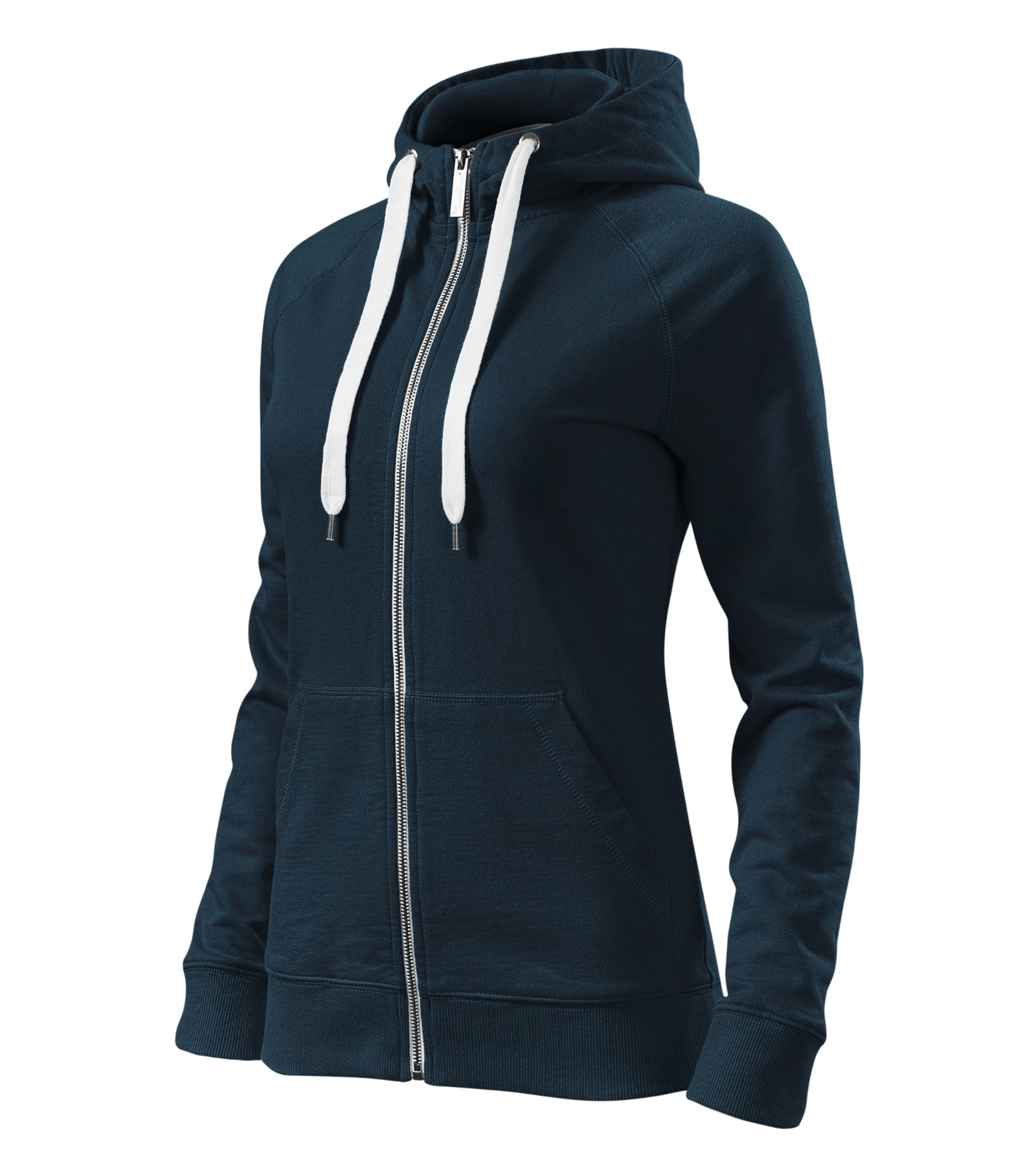 Vela Bloom - Felpa da donna 100% cotone - 451, blu marino, taglia S