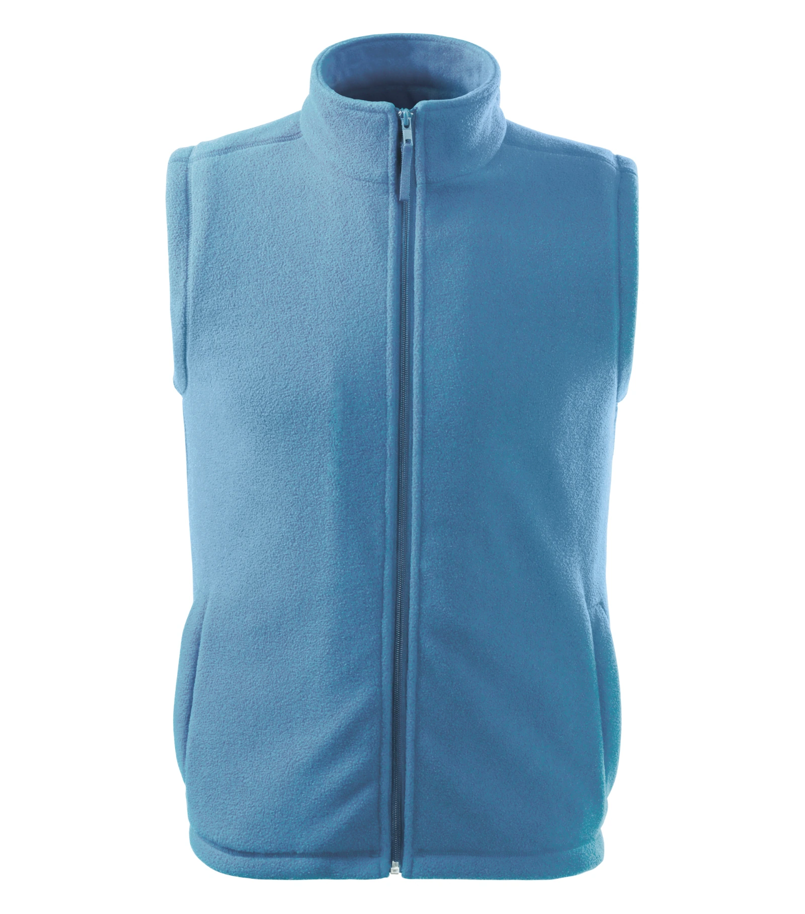 Grove Rise - Fleeceweste Unisex 100% Polyester - 518, Azurblau, Größe XS