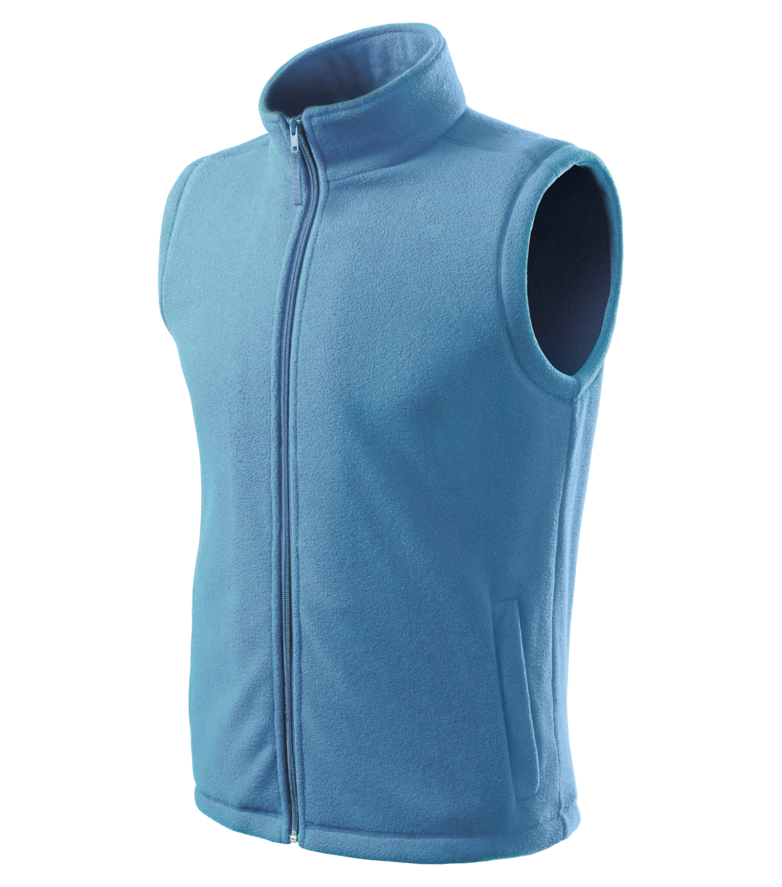 Grove Rise - Gilet in pile unisex 100% poliestere - 518, azzurro, taglia XS