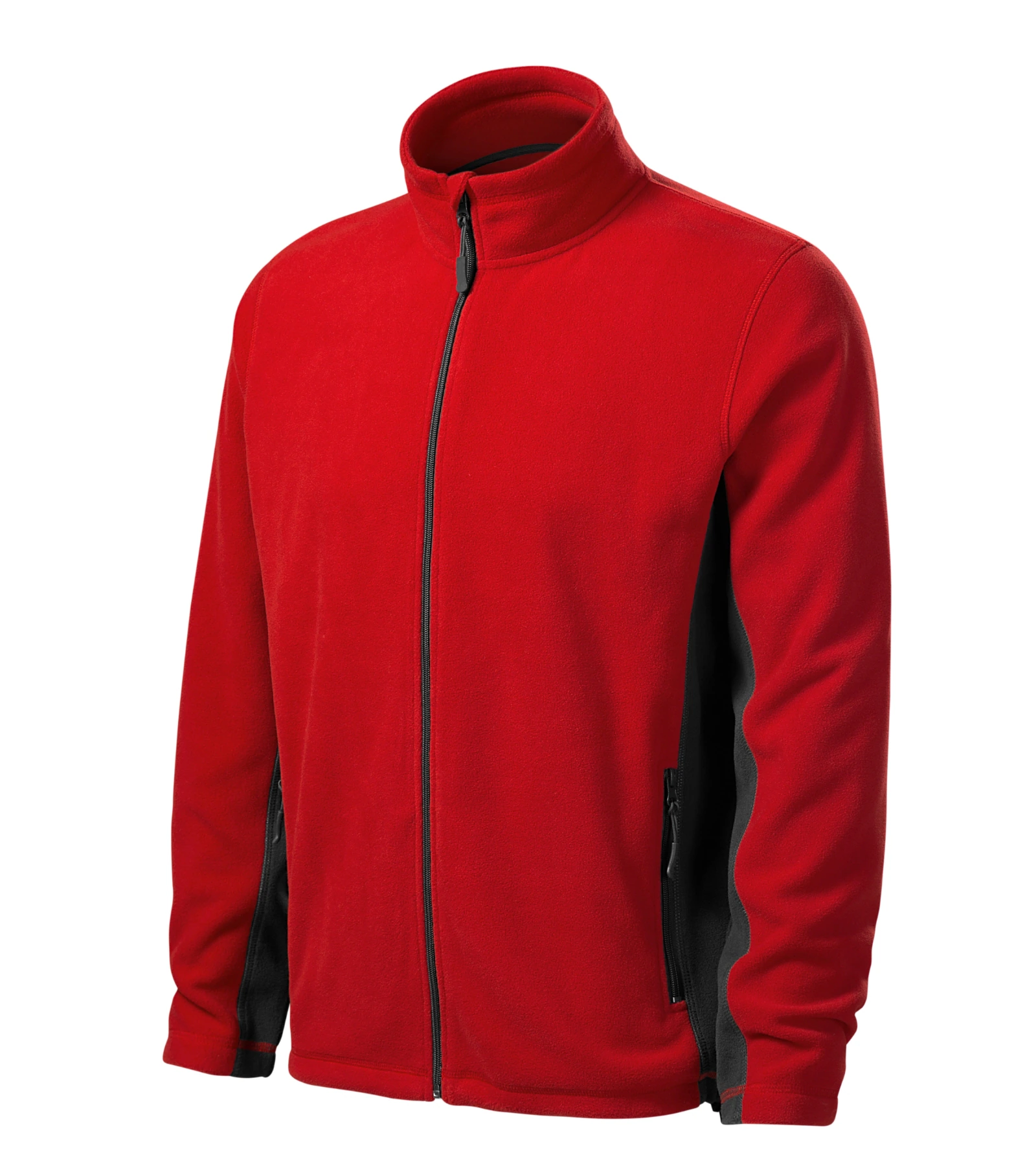 Amber Line - Fleece men's 100% polyester - 527, red, size M