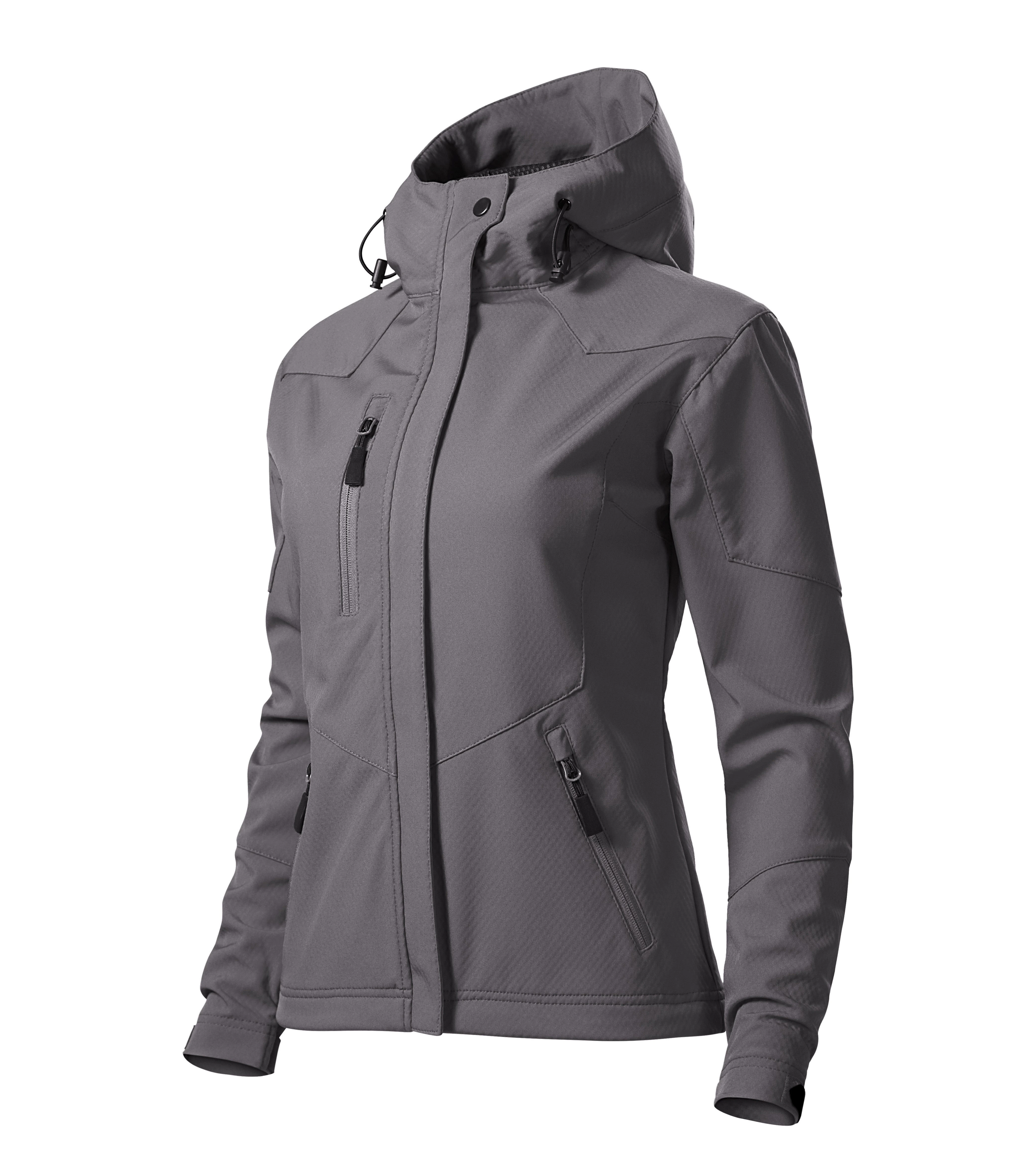 Aurelia Crest - Softshell Jacket women's 96% polyester 6% elastane, nanotex, waterproof - 532, steel gray, size XS