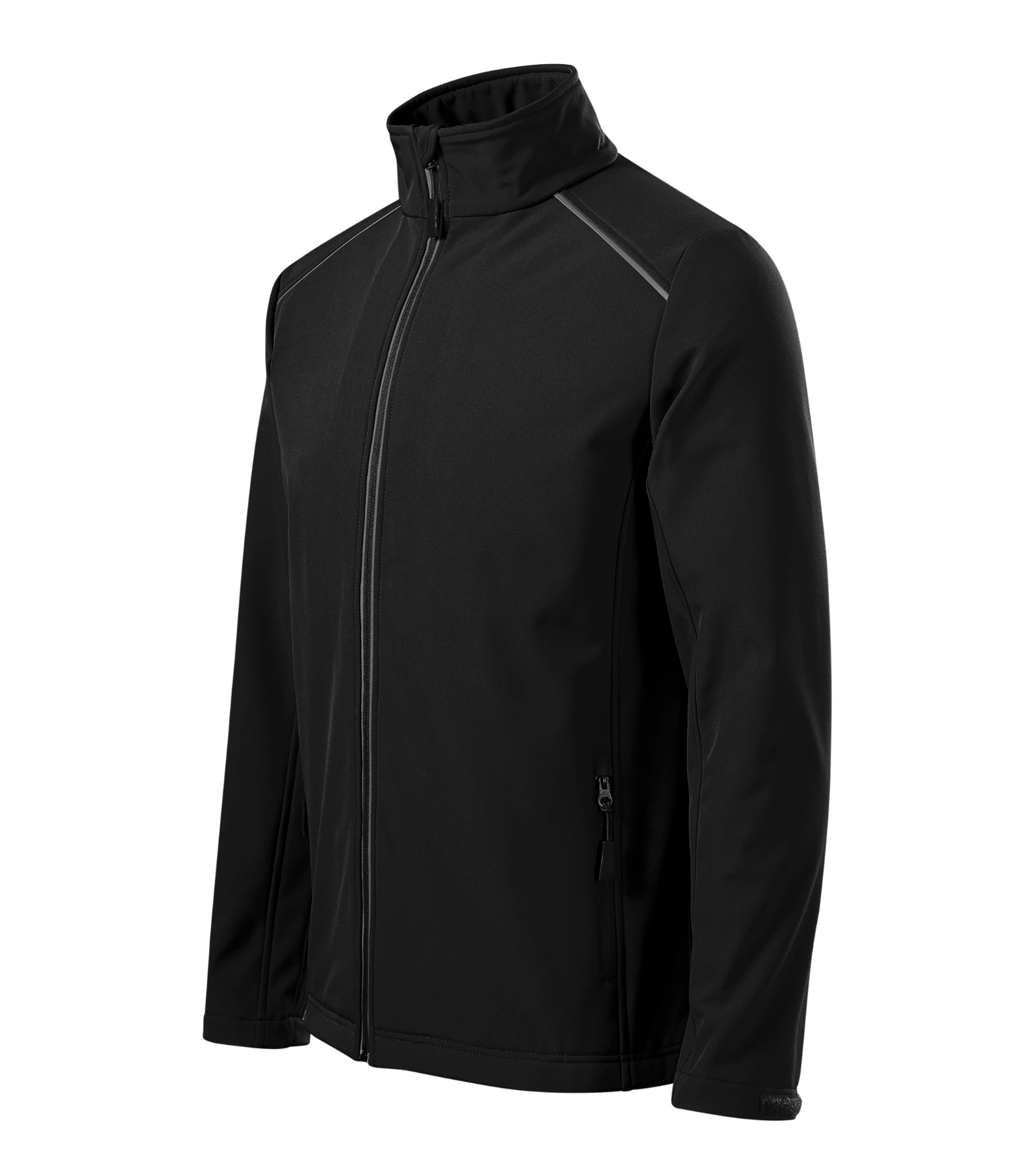 Sierra Bloom - Softshell Jacket men's 94% polyester, 6% elastane TPU membrane micro fleece: 100% polyester waterproof 14 000 mm - 536, black, size S