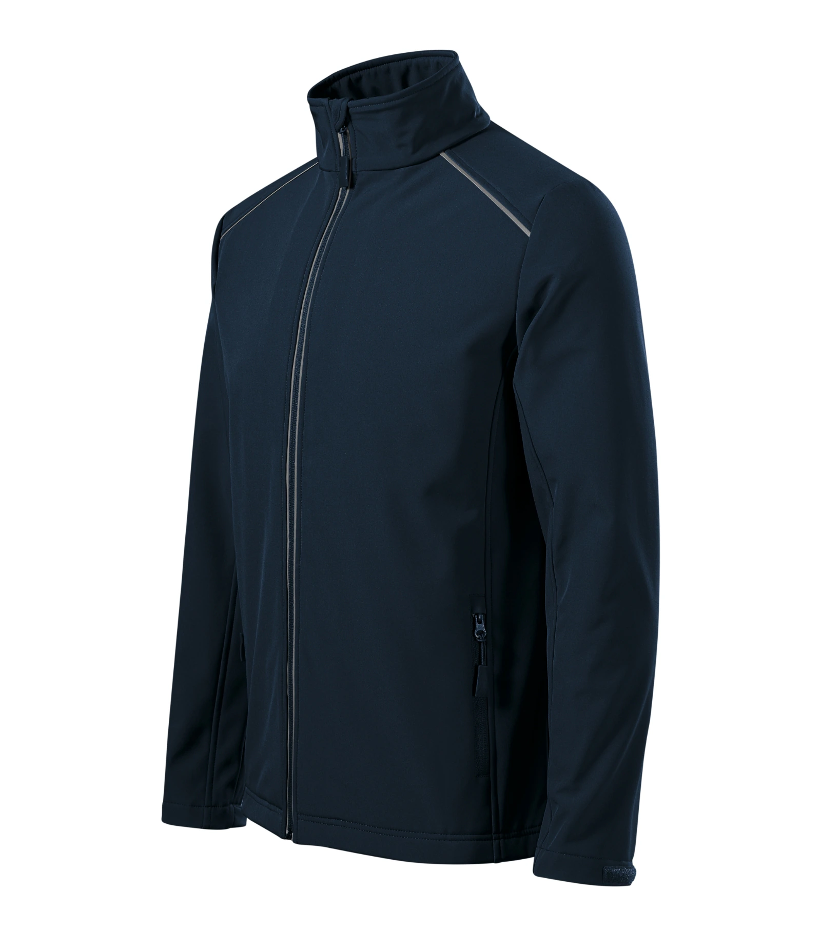 Sierra Bloom - Softshell Jacket men's 94% polyester, 6% elastane TPU membrane micro fleece: 100% polyester waterproof 14 000 mm - 536, navy blue, size S