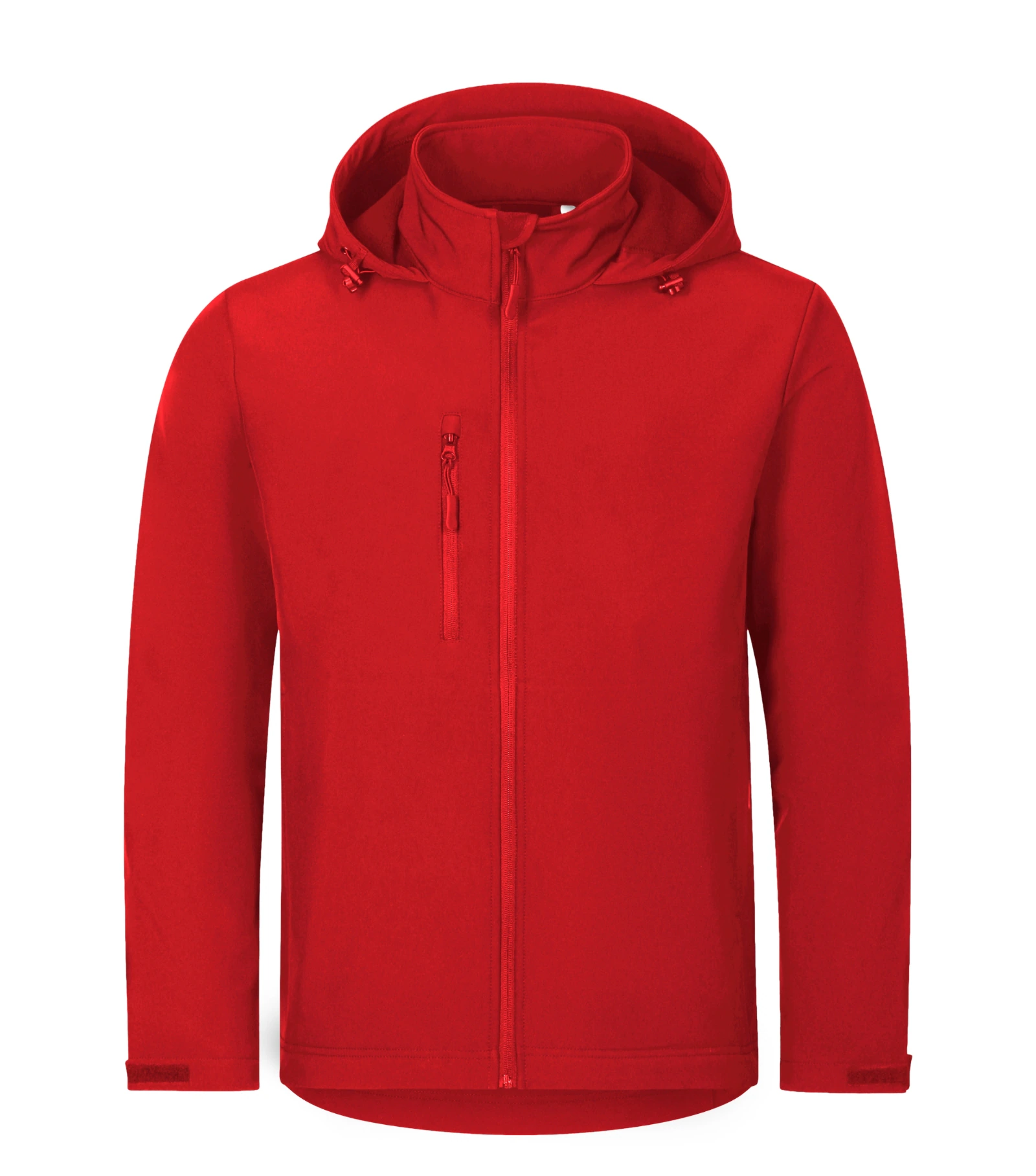 Sierra Vale - Softshellová bunda pánské 96% polyester, 4% elastan - 548, Červená, velikost S