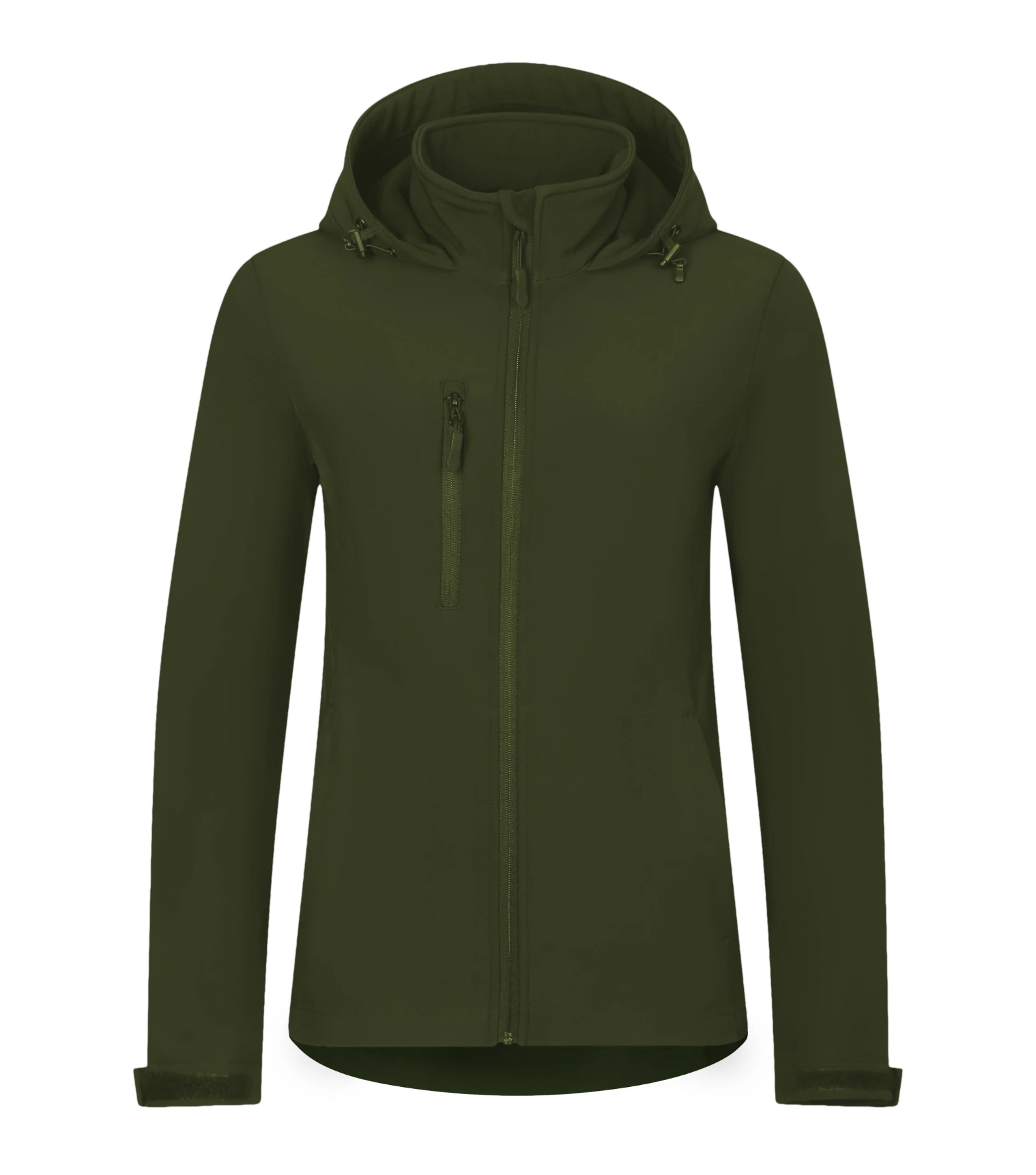Cinder Vista - Chaqueta softshell mujer 96% poliéster, 4% elastano - 549, Verde militar, talla XS
