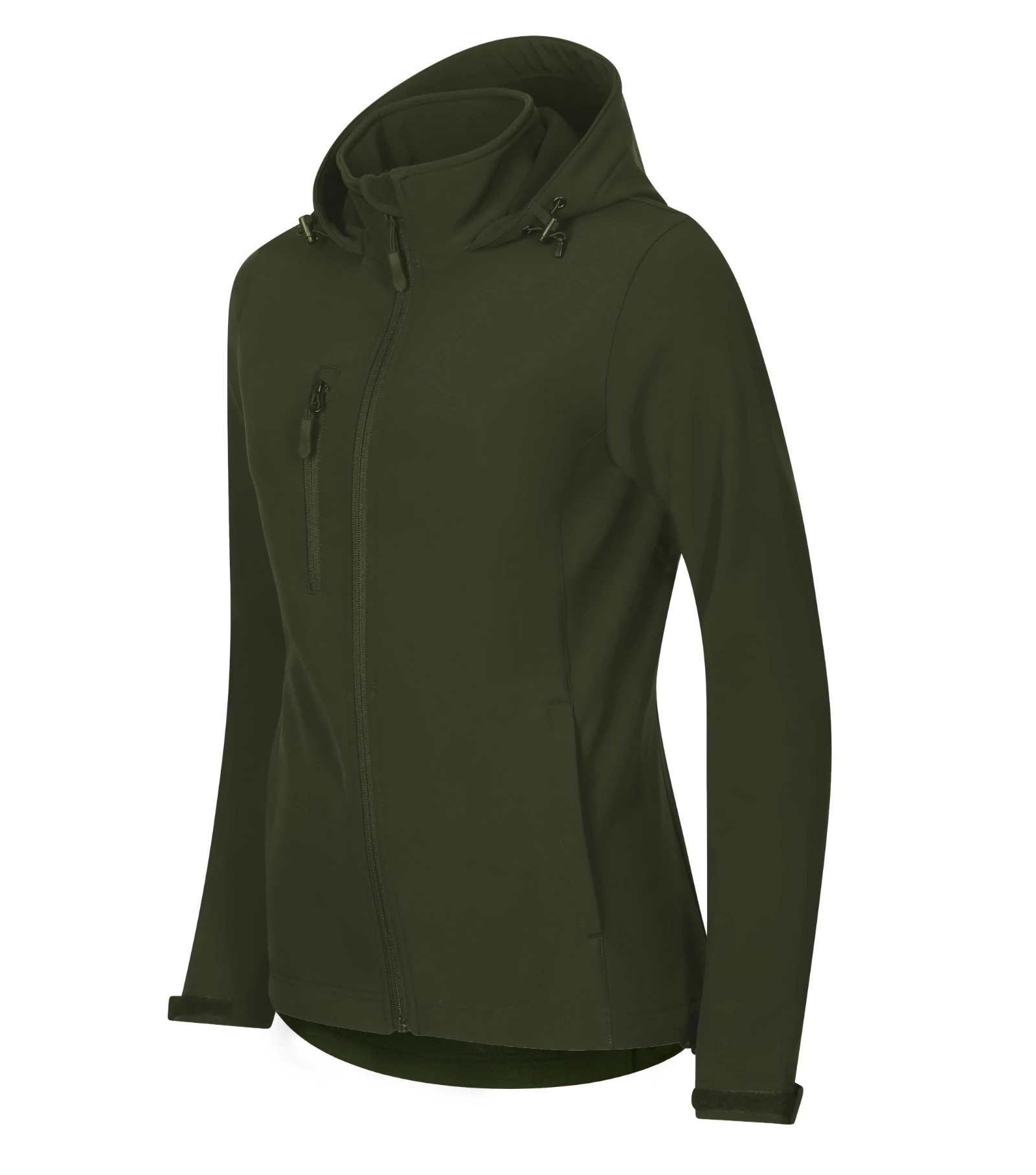 Cinder Vista - Giacca softshell da donna 96% poliestere, 4% elastan - 549, verde militare, taglia XS