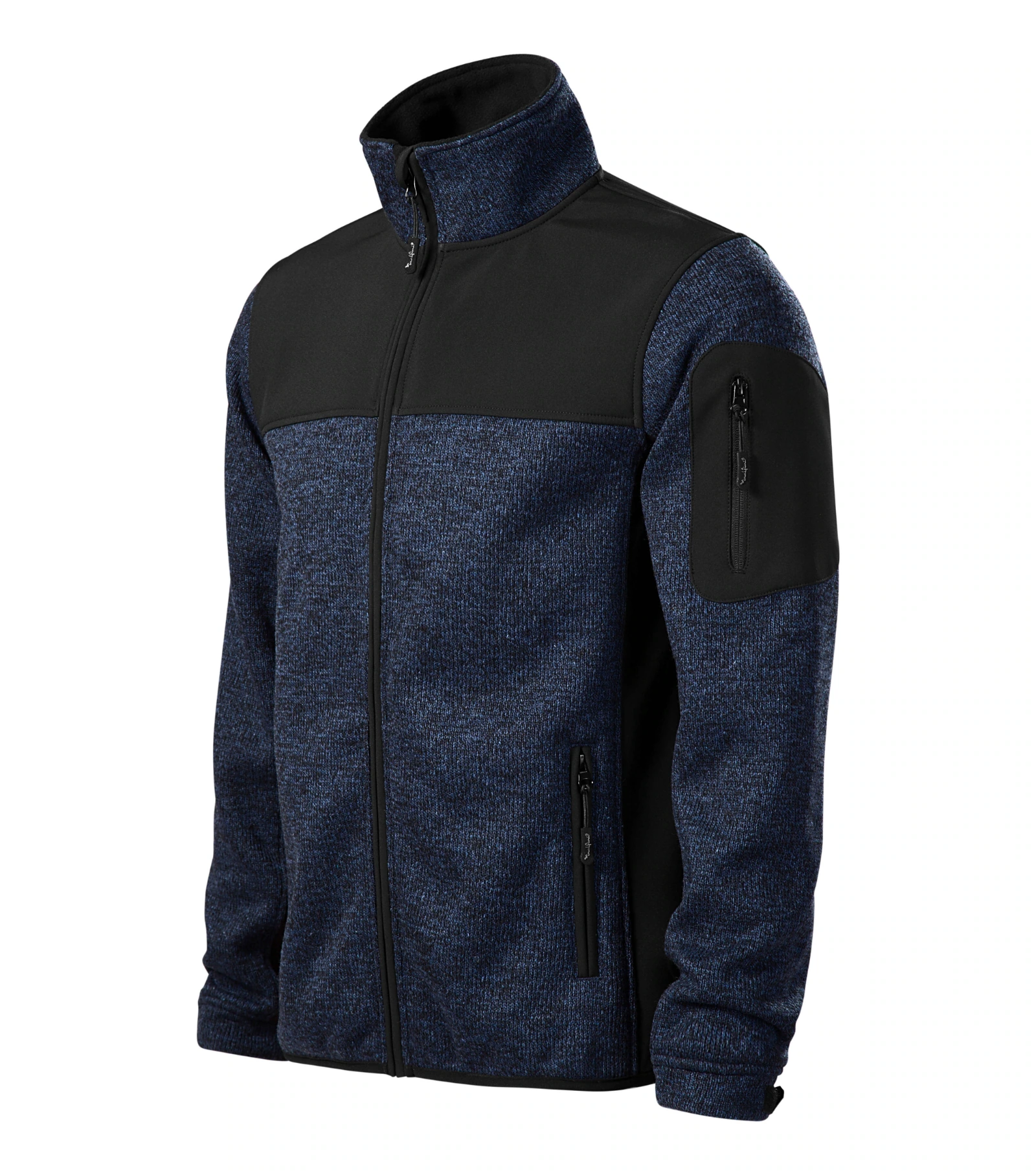 Dawn Loom - Softshell Jacket men's 100% polyester - 550, knit blue, size S