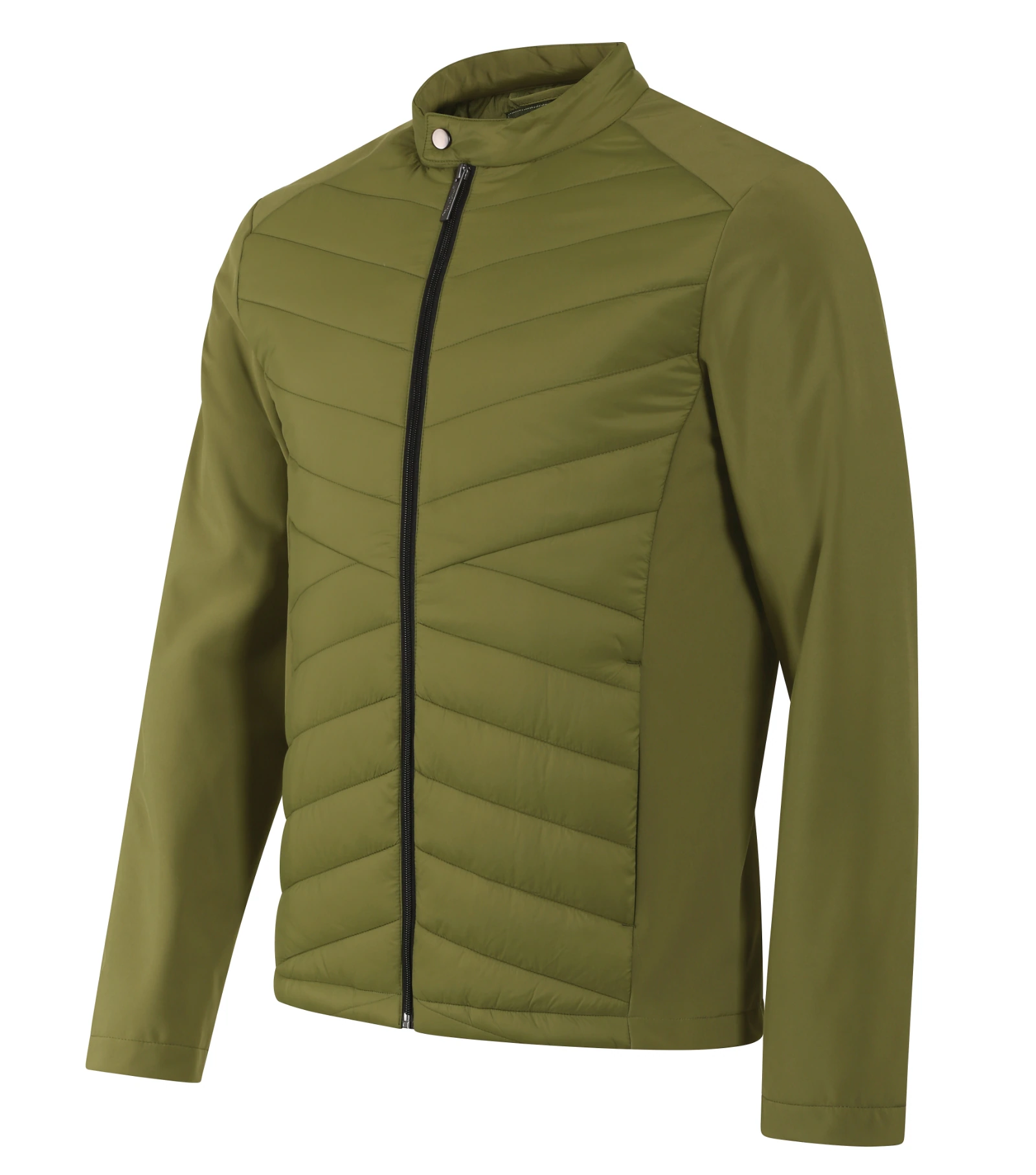 Indigo Peak - Hybrid Jacket men's 100% polyamide - 555, avocado green, size S
