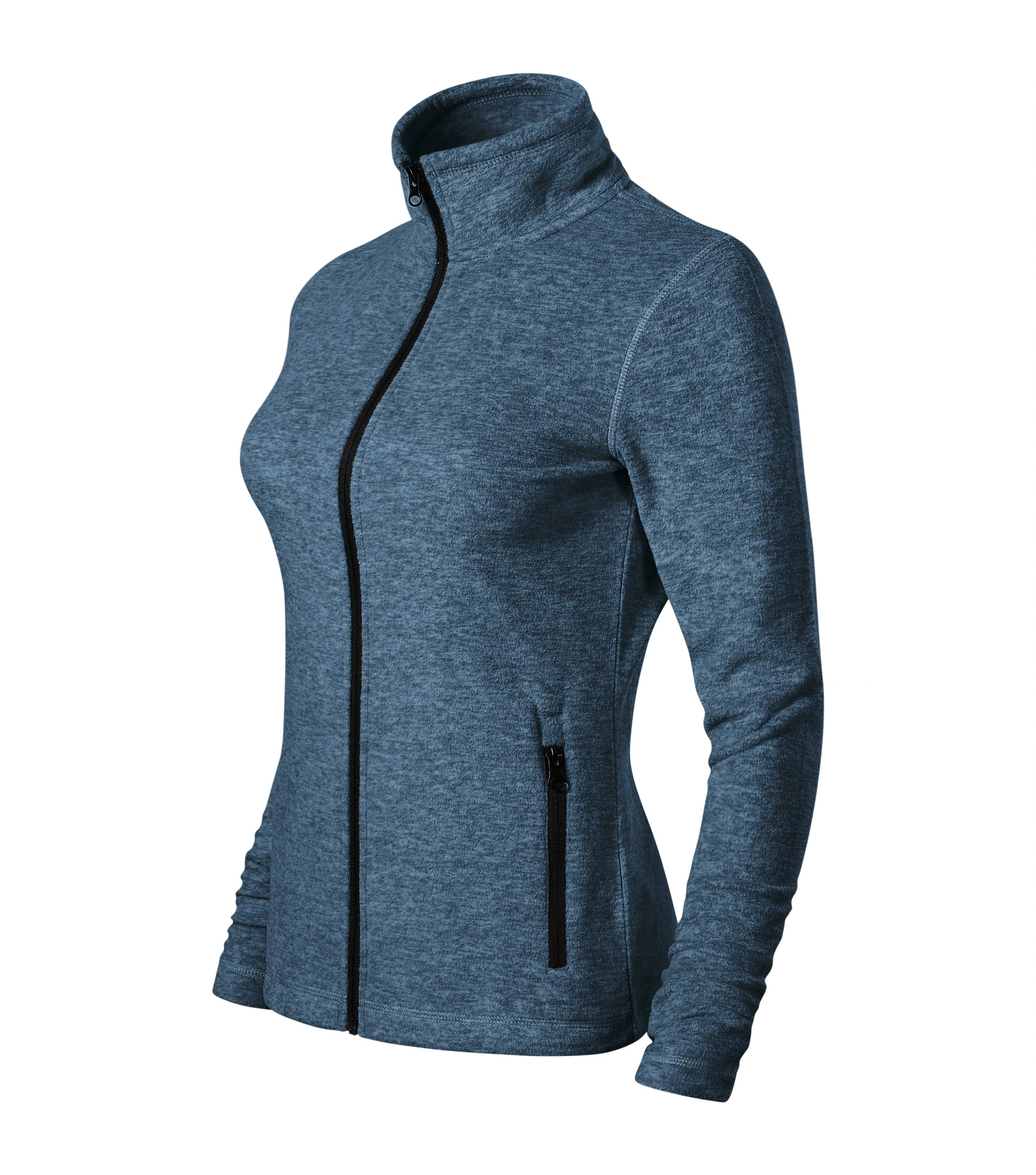 Mistvale - Micro fleece women's 100% polyester - 853, dark denim melange, size XS