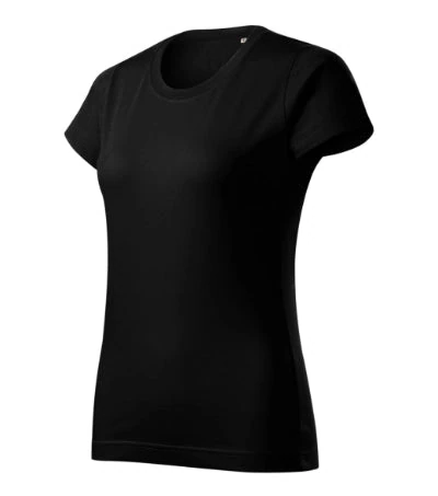 AeroLuxe - Maglietta da donna 100% cotone FREE - F34, nero, taglia XS