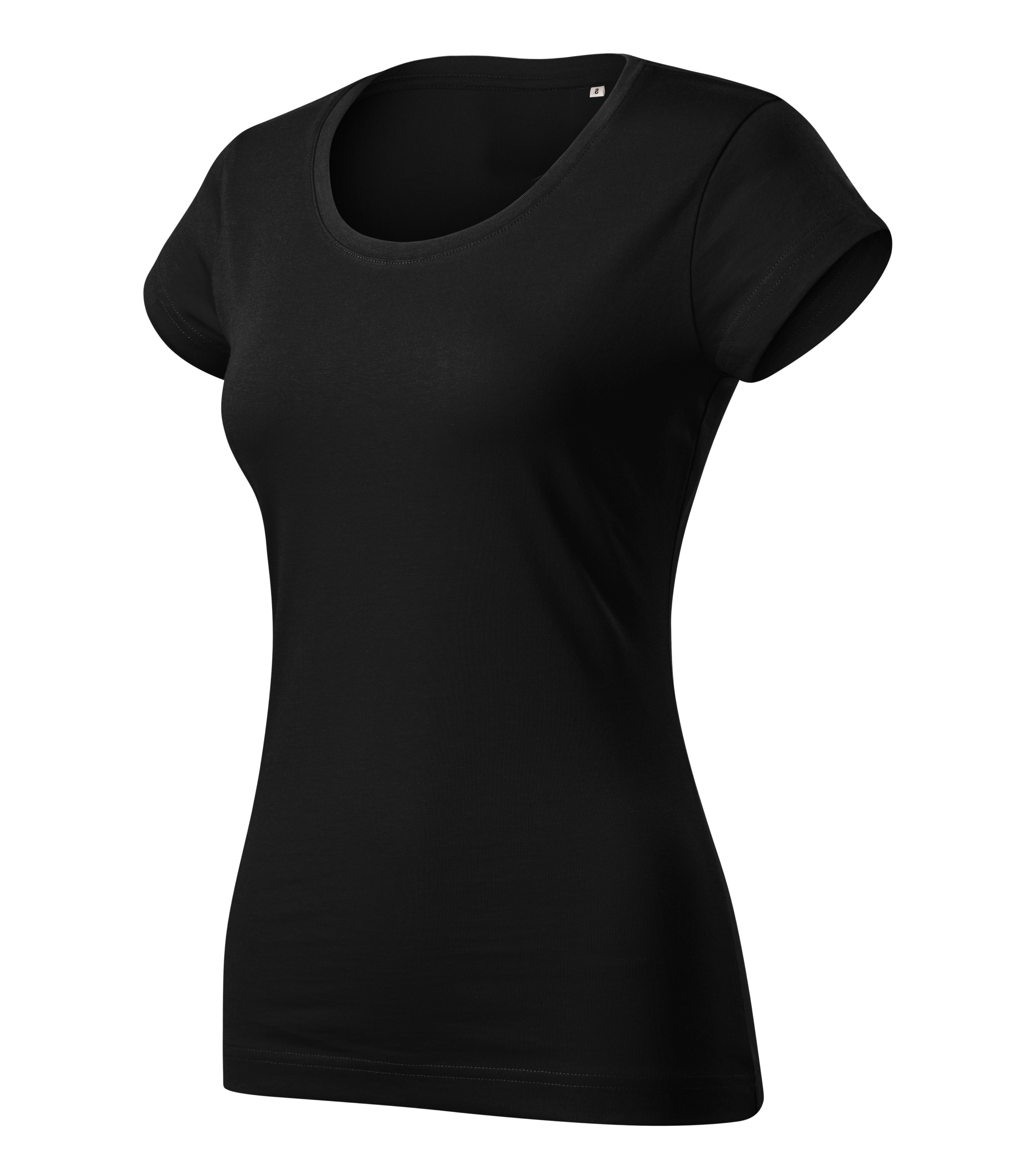 Velvet Horizon - T-shirt damskie 100% bawełna FREE - F61, Czarny, rozmiar XS