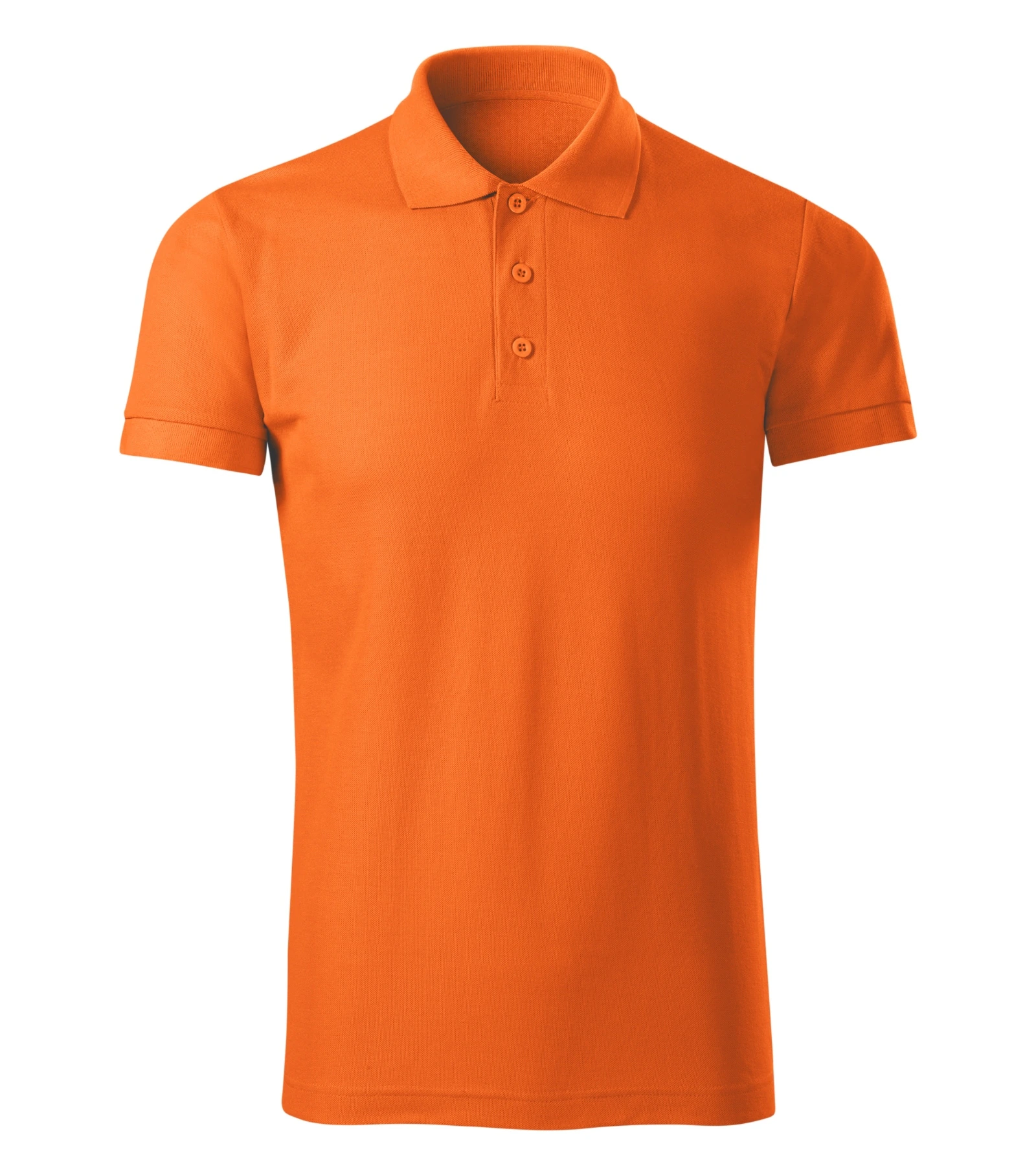 Indigo Arc - Polo hombre 65% algodón, 35% poliéster - P2X, Naranja, talla 3XL
