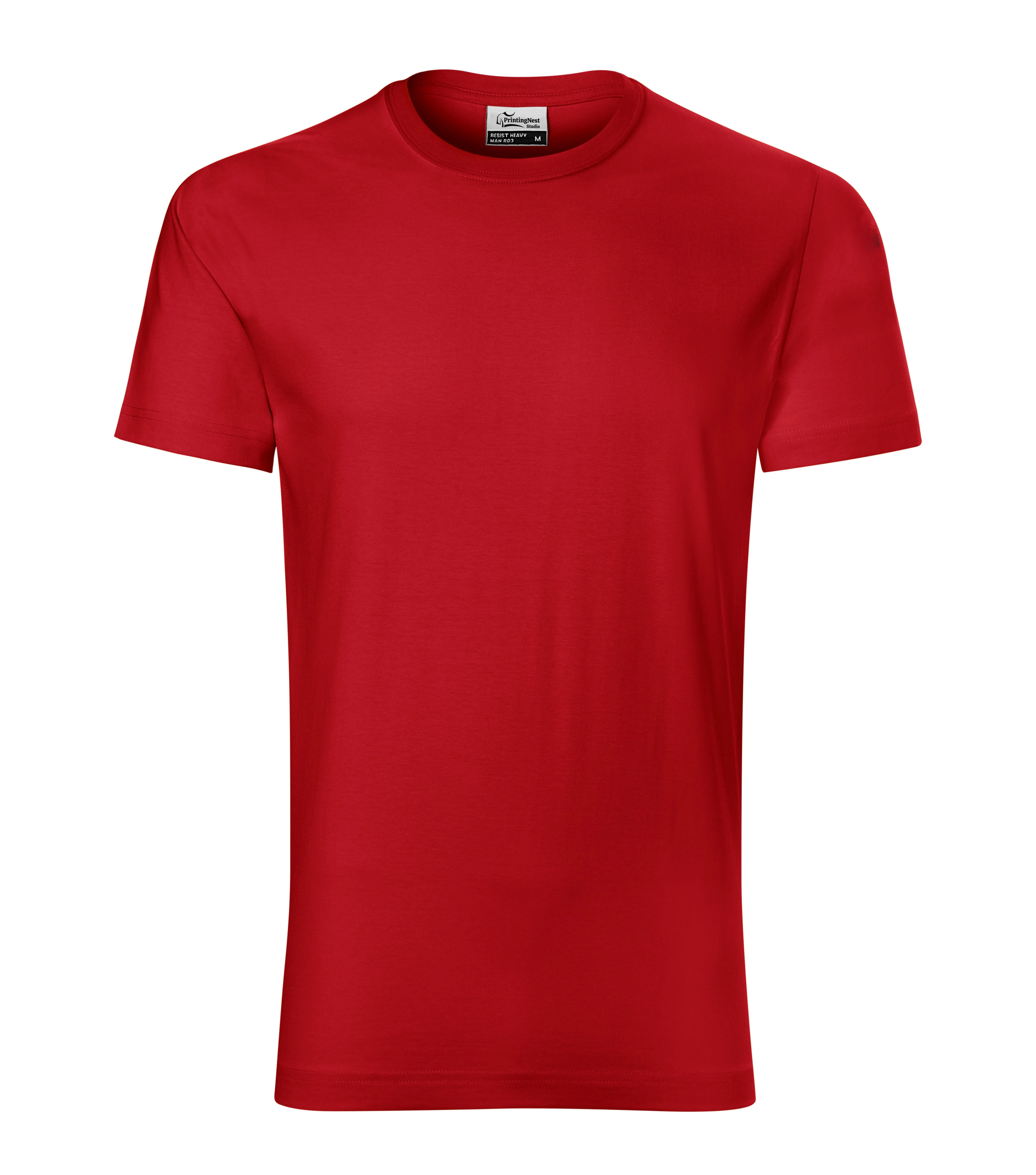 Aero Forge - Maglietta da uomo 100% cotone preristretto - R01, rosso, taglia S