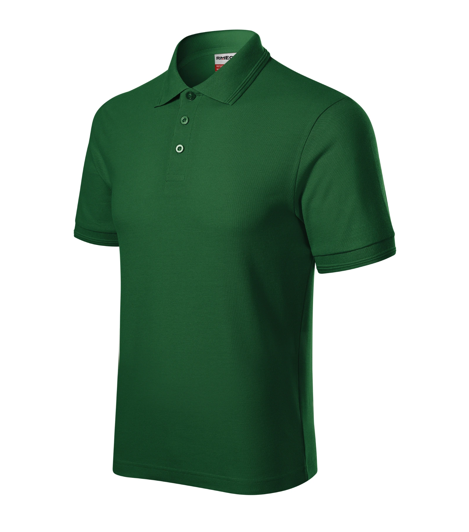 Cobalt Bloom - Polo da uomo 65% cotone, 35% poliestere - R22, verde bottiglia, taglia S