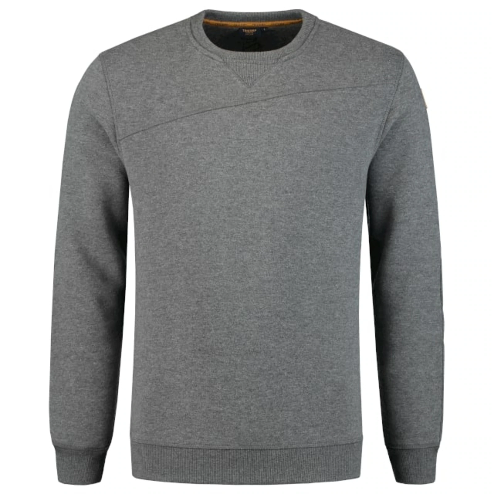 Lumen Field - Sudadera hombre 80% algodón, 20% poliéster - T41, piedra jaspeado, talla S