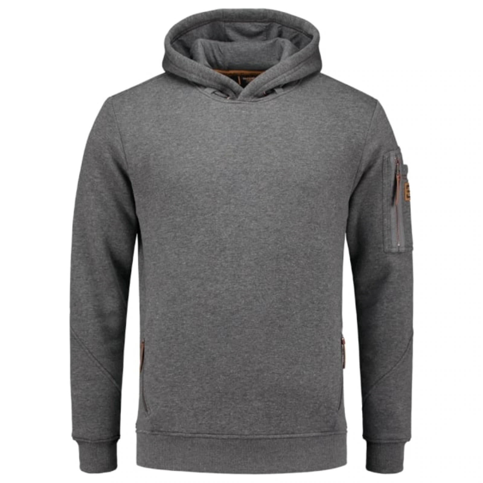 Zephyr Field - Mikina pánské 80% bavlna, 20% polyester - T42, kamenná melír, velikost S