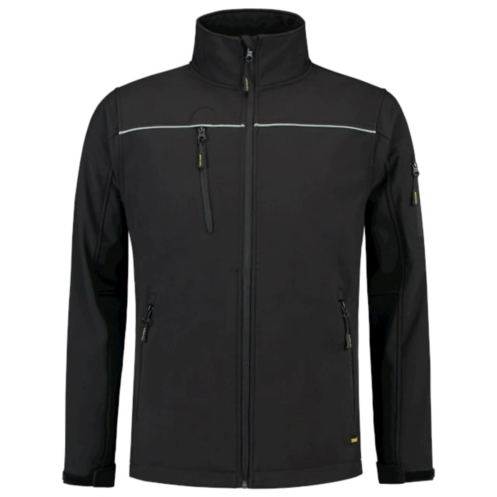 Lumen Arc - Softshellová bunda unisex 100% polyester + PU membrána - T53, Čierna, veľkosť S