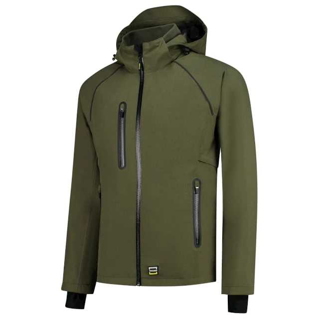 FrostCrest - Jacket unisex - waterproof, windproof - T54, army, size S