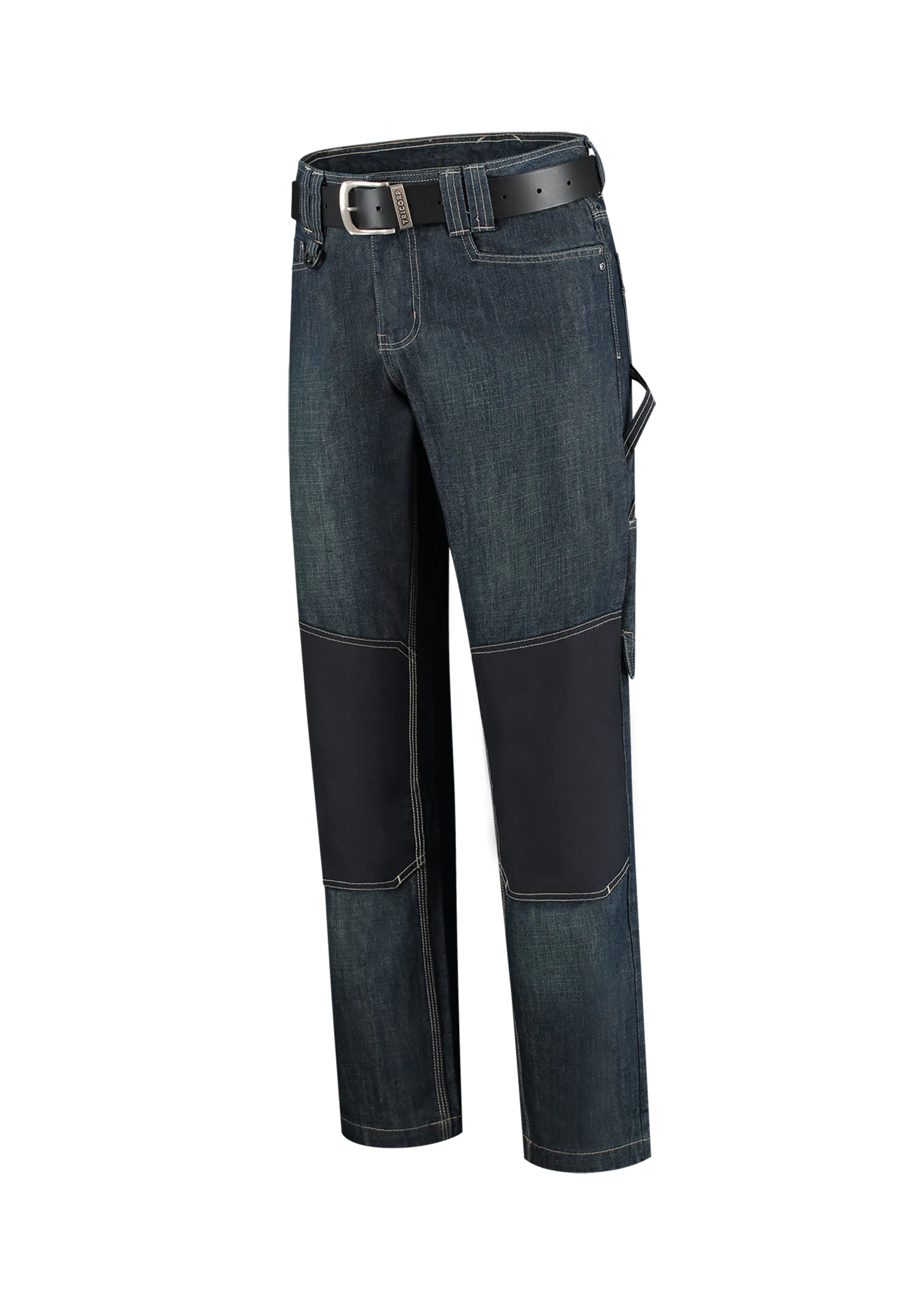 Drift Rise - Jeans da lavoro unisex 100% cotone - T60, blu denim, taglia 29/32