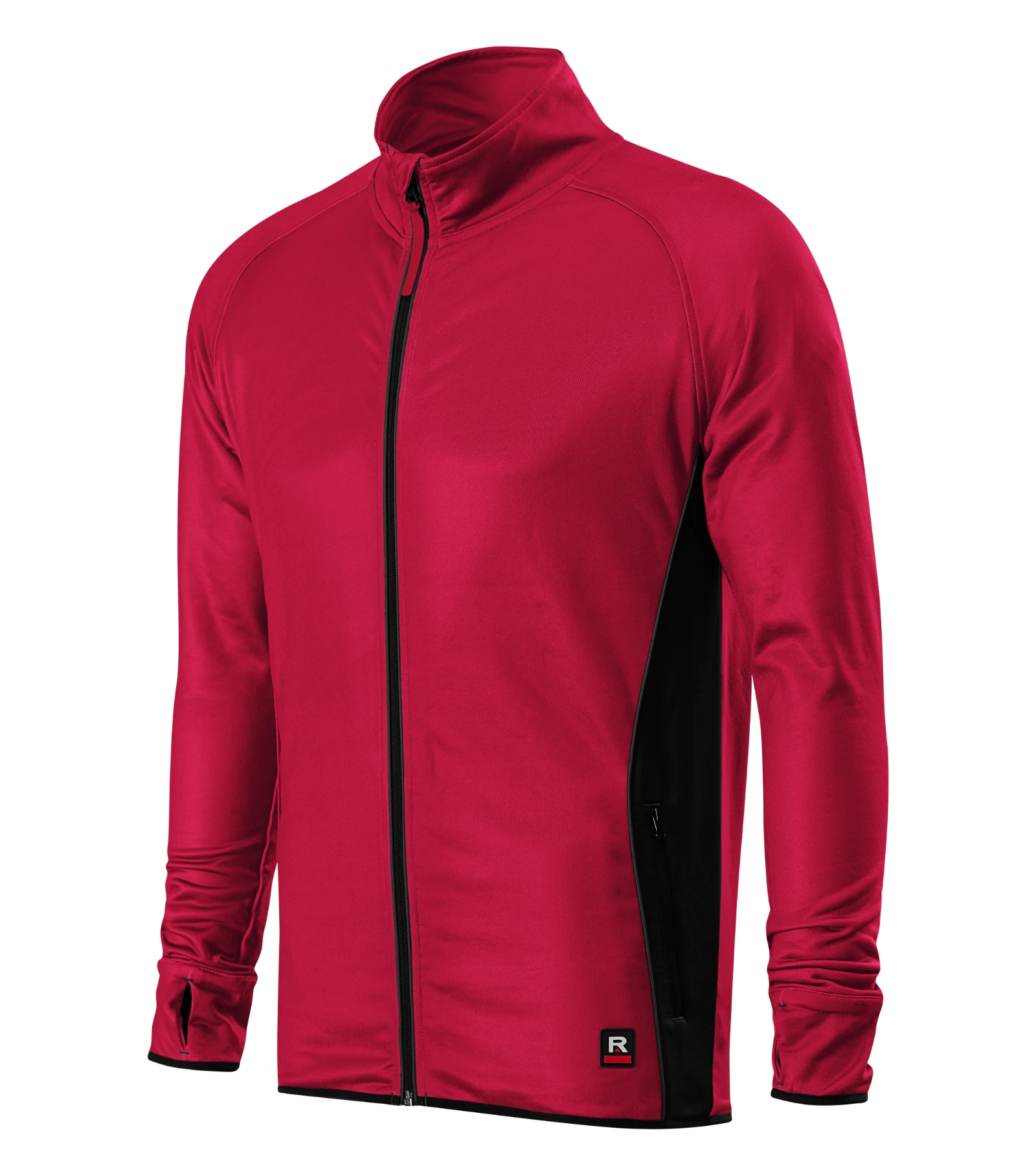 Vela Forge - Stretch fleece men's 95% micro polyester, 5% elastane - W41, marlboro red, size S