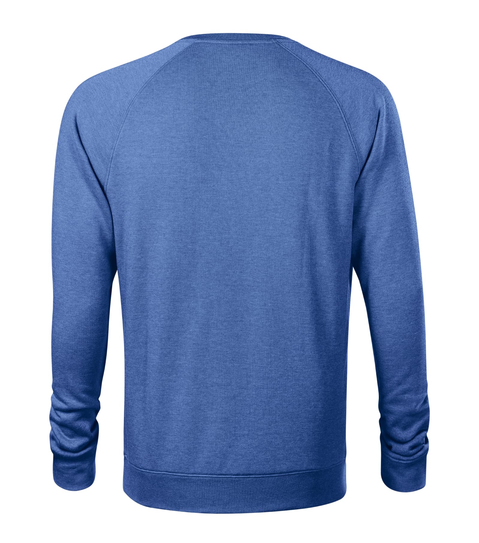 Delta Forge - Sweatshirt men's 65% polyester, 35% cotton - 415 in blue melange