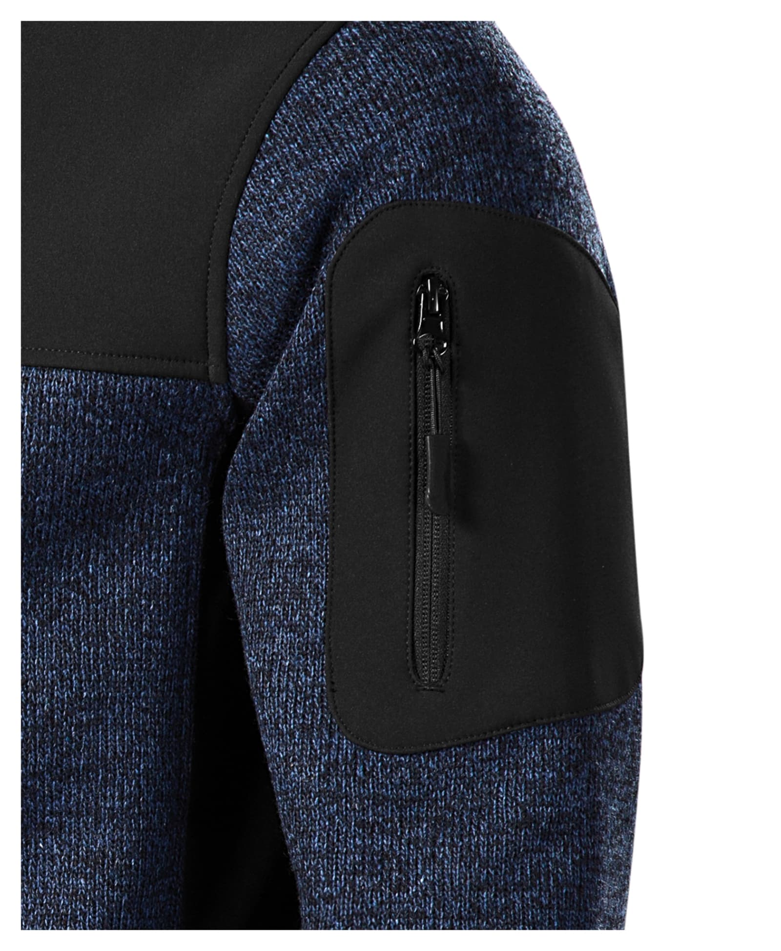 Dawn Loom - Softshell Jacket men's 100% polyester - 550 in knit blue
