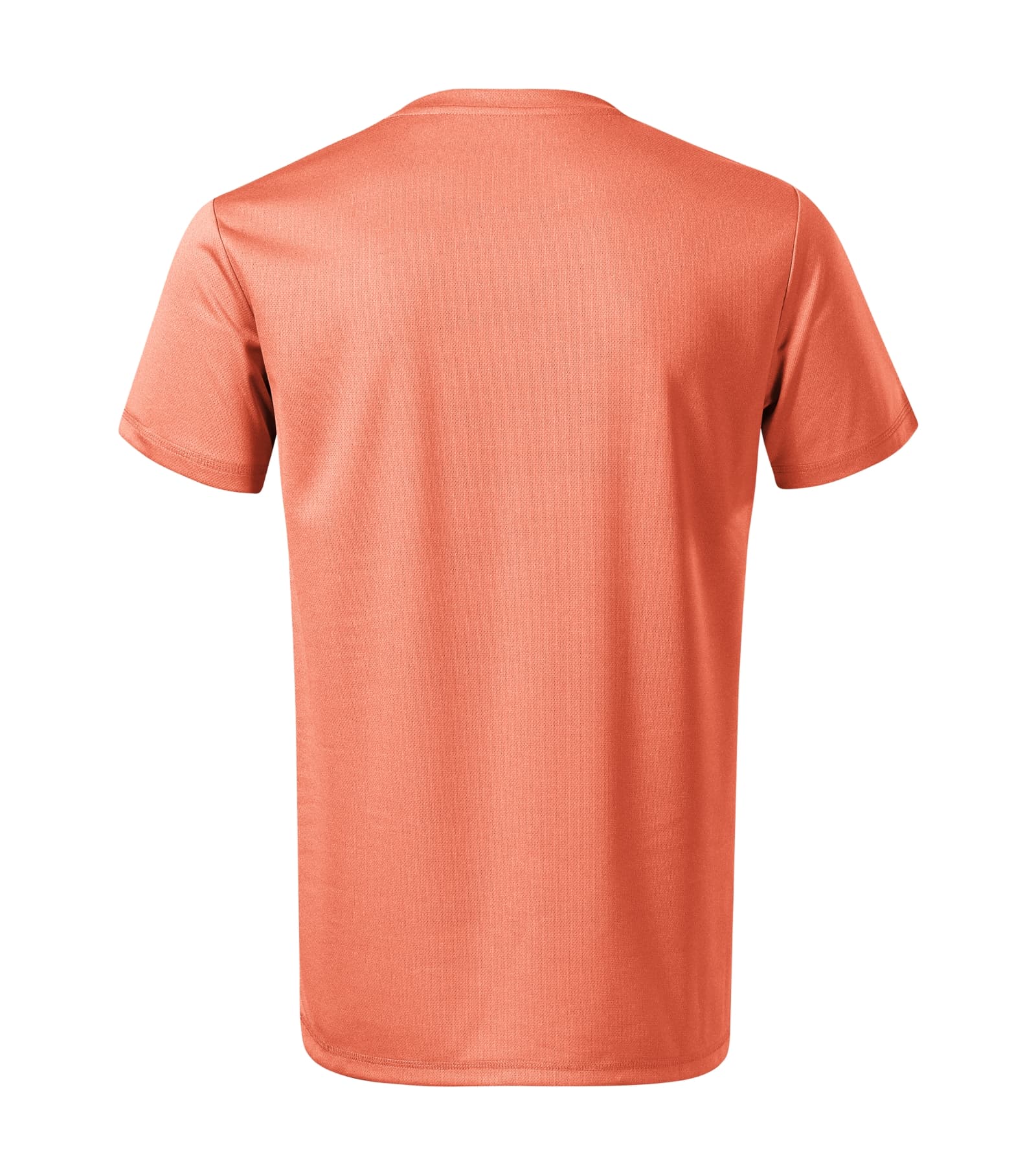 Ember Route - T-shirt men's 100% recycled micro polyester - 817 in sunset melange